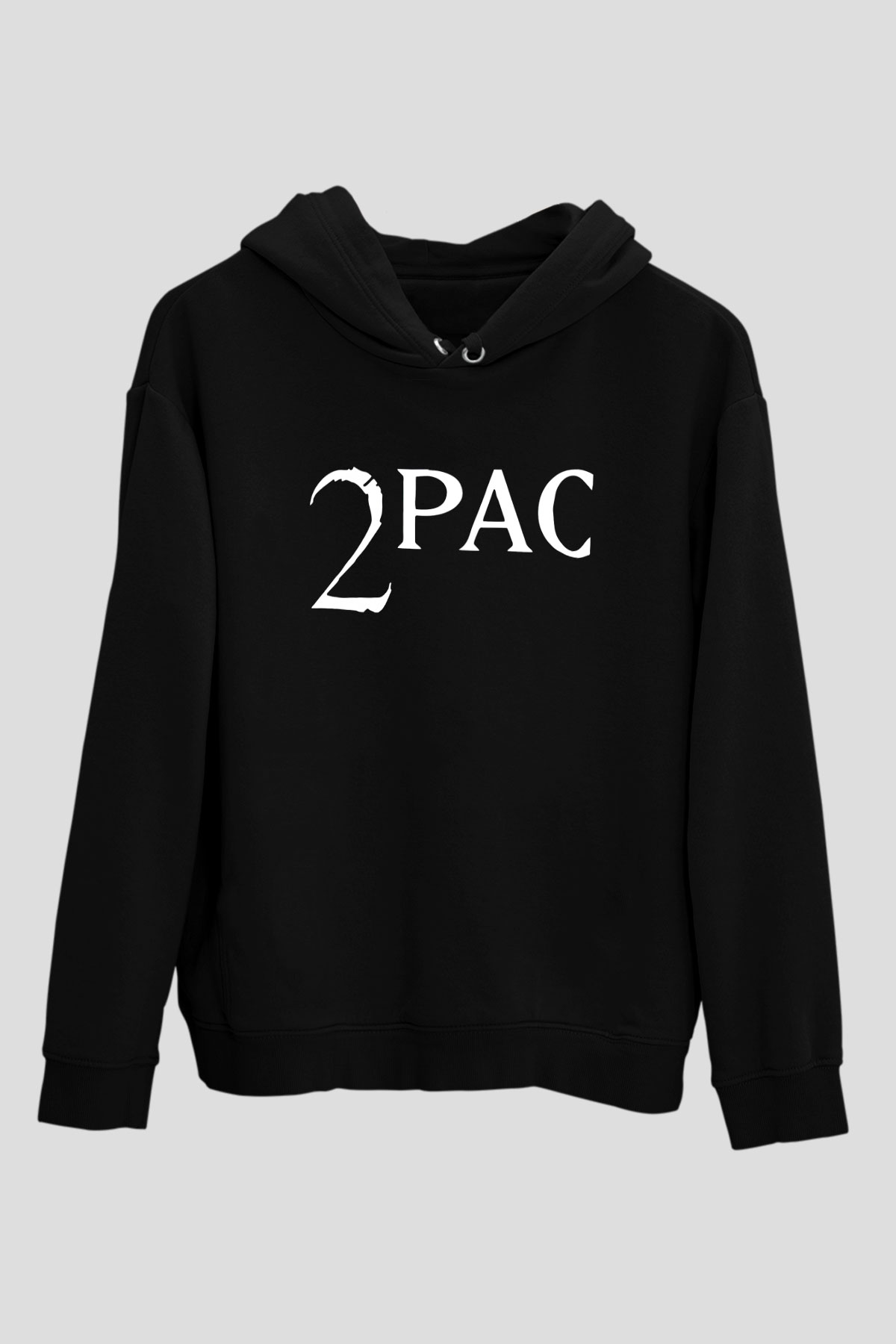 Tupac Shakur Siyah Unisex Hoodie