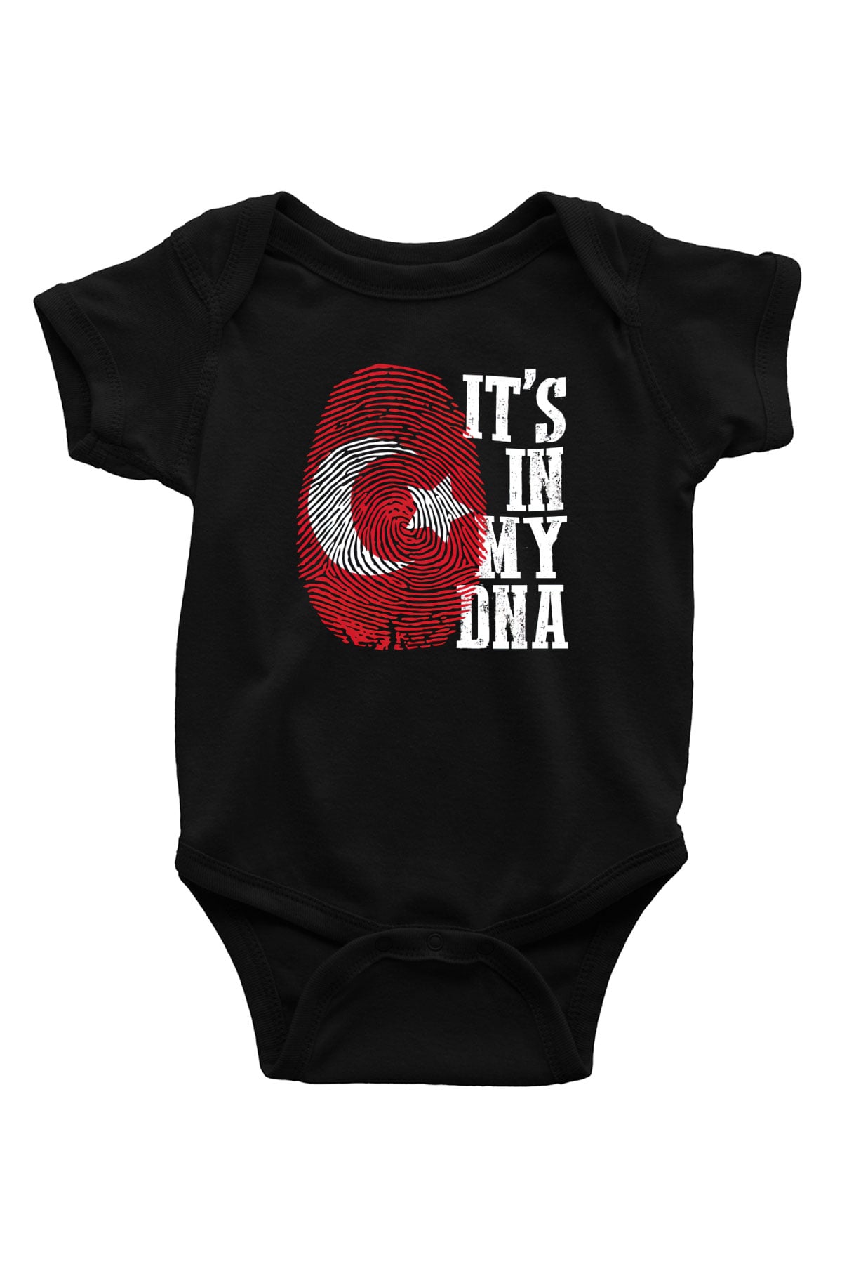 Türkiye Siyah Bebek Body - Zıbın