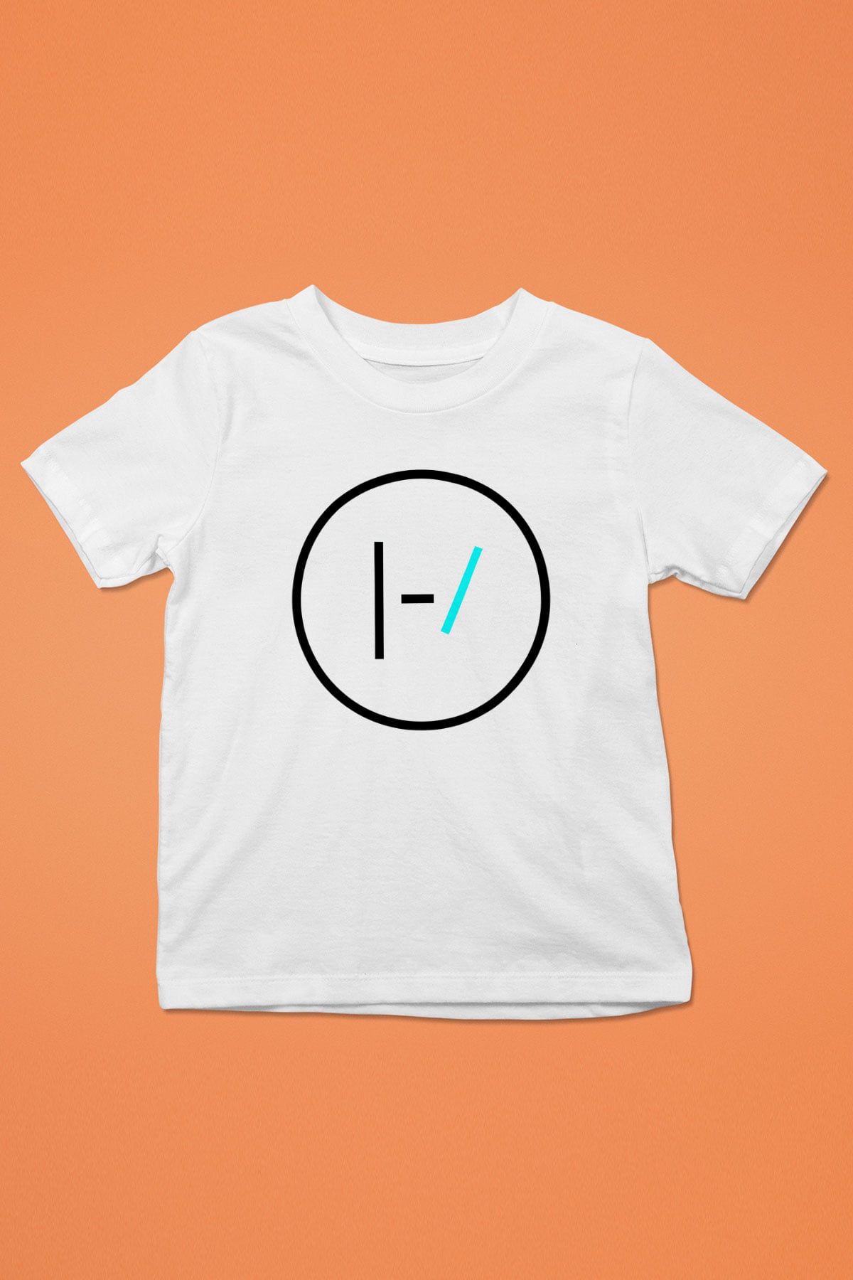 Twenty One Pilots Baskılı Beyaz Unisex Çocuk Tişört