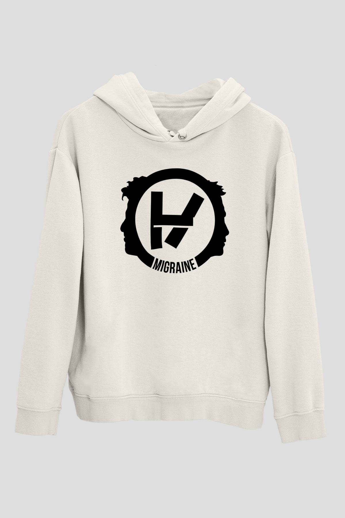 Twenty One Pilots Beyaz Unisex Hoodie