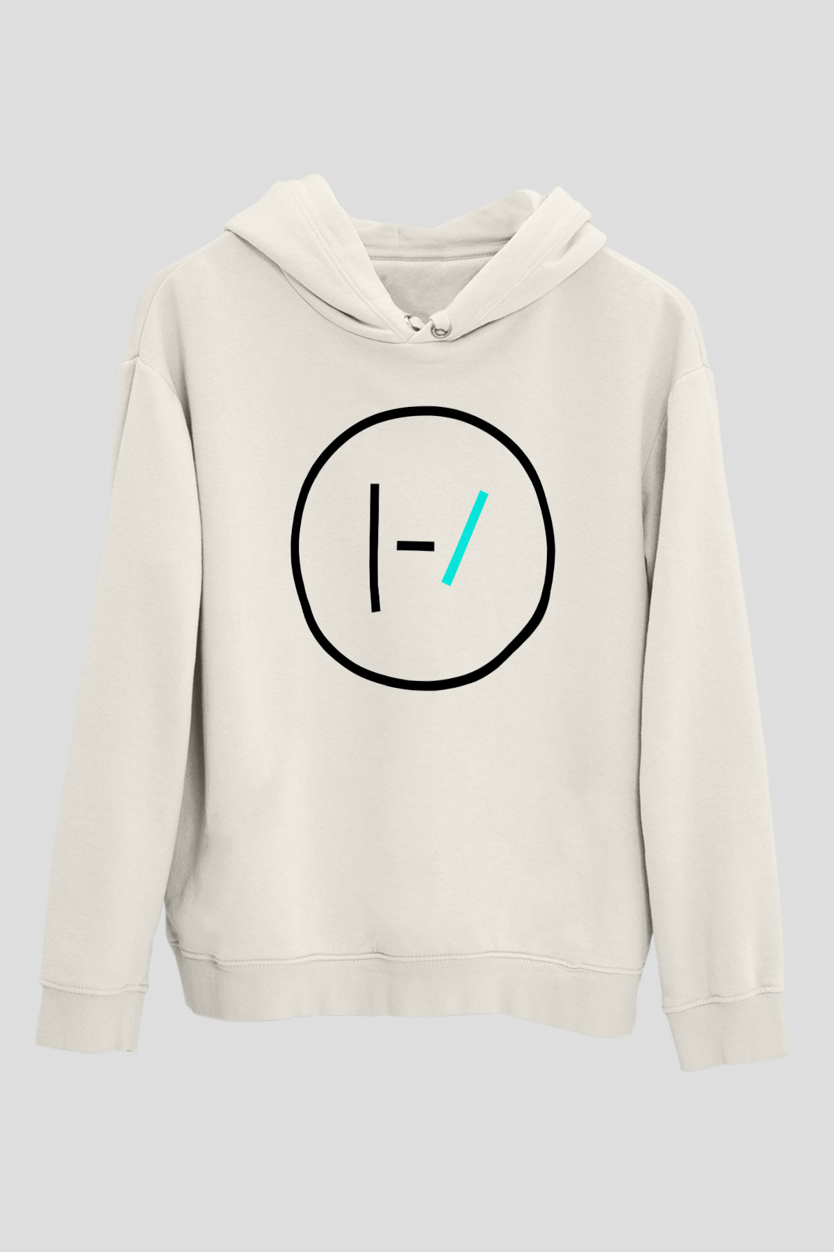 Twenty One Pilots Beyaz Unisex Hoodie