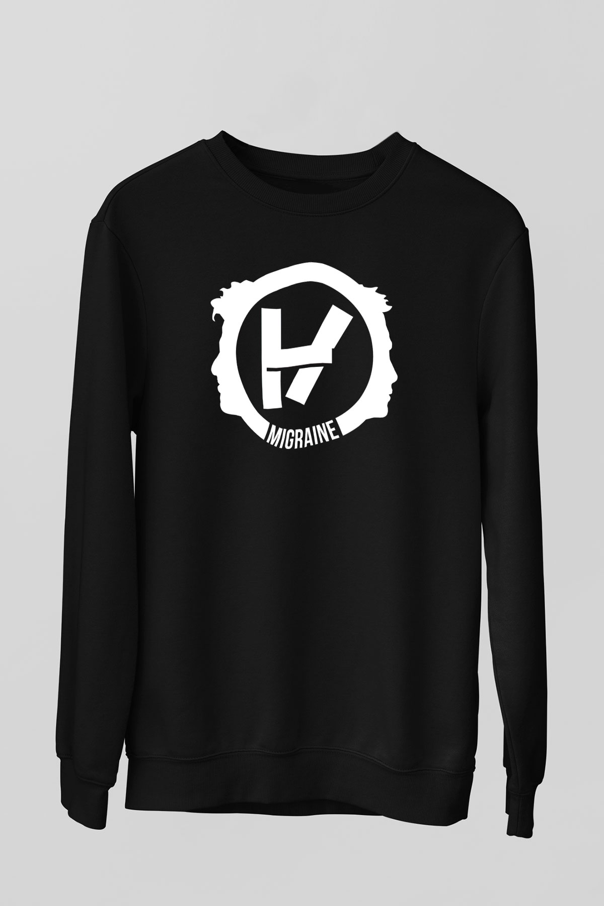 Twenty One Pilots Siyah Unisex Sweatshirt