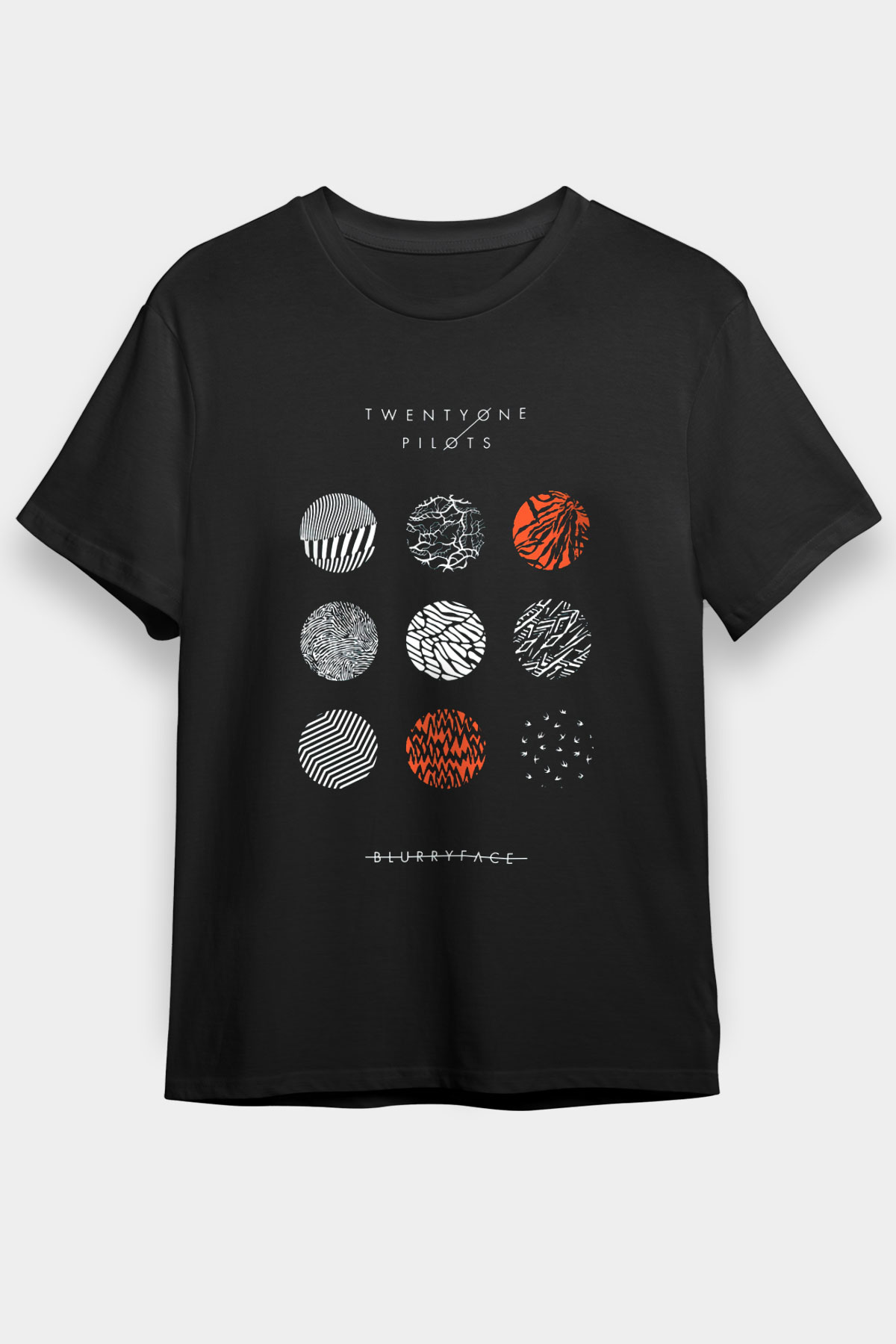 Twenty One Pilots Siyah Unisex Tişört T-Shirt - TişörtFabrikası