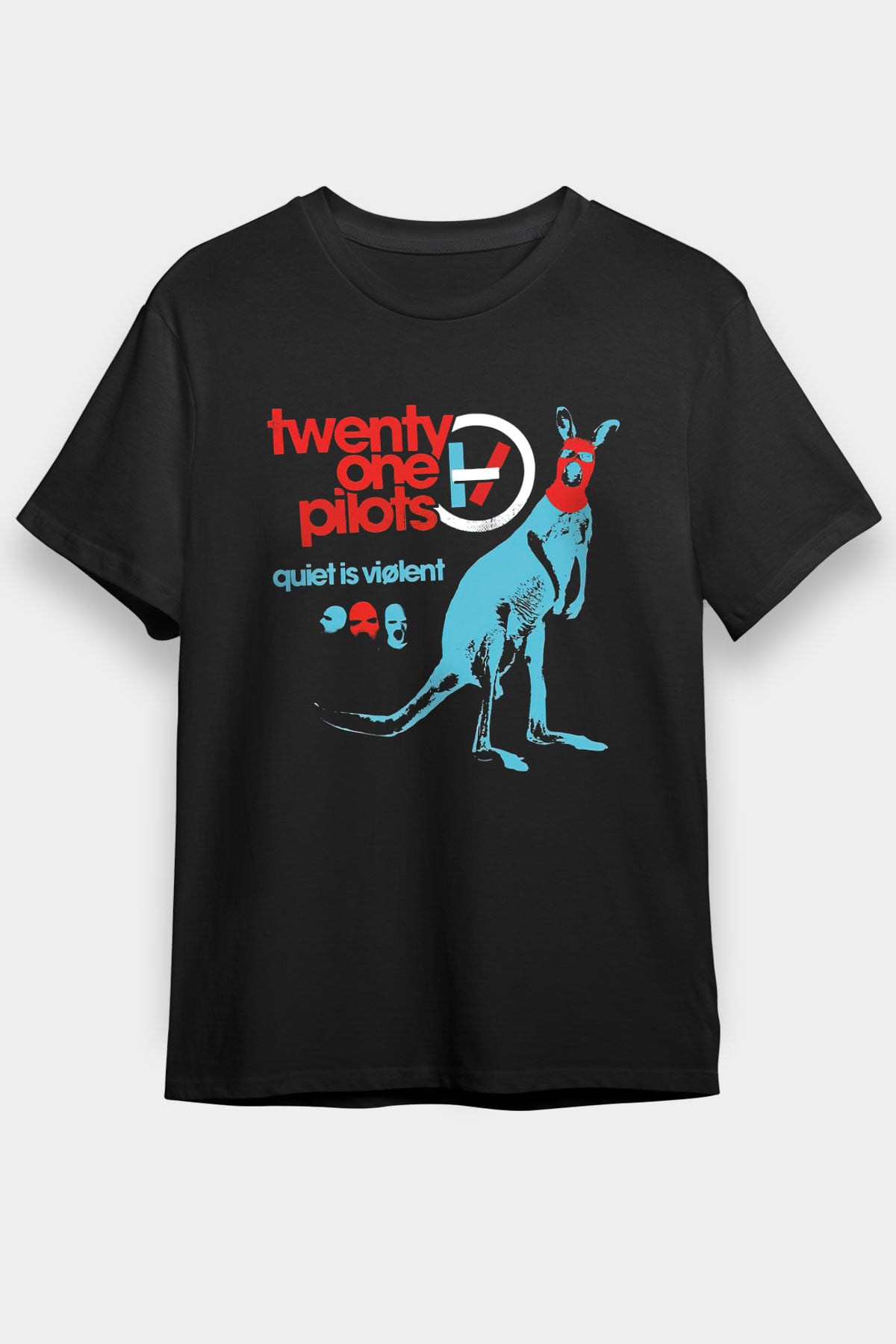 Twenty One Pilots Siyah Unisex Tişört T-Shirt - TişörtFabrikası