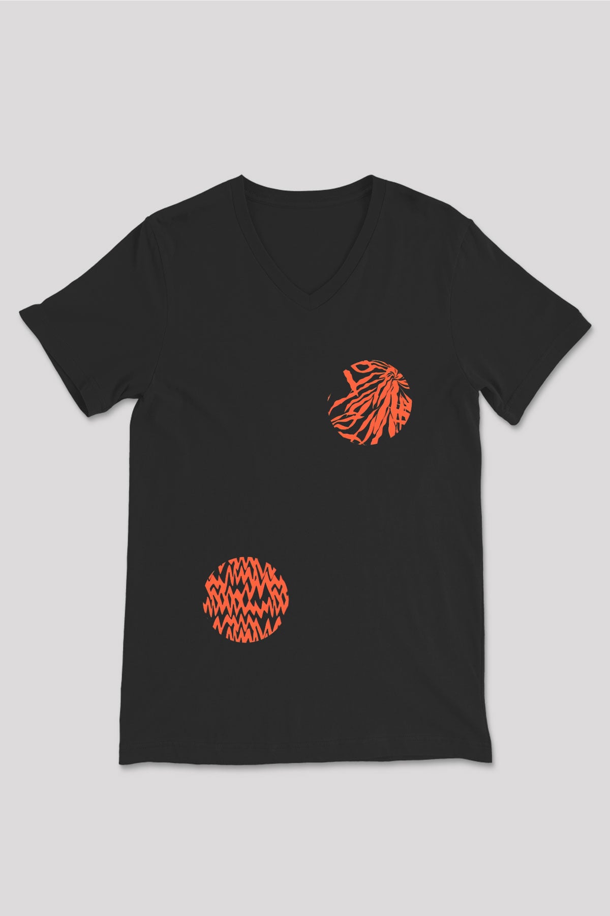 Twenty One Pilots Siyah Unisex V Yaka Tişört T-Shirt