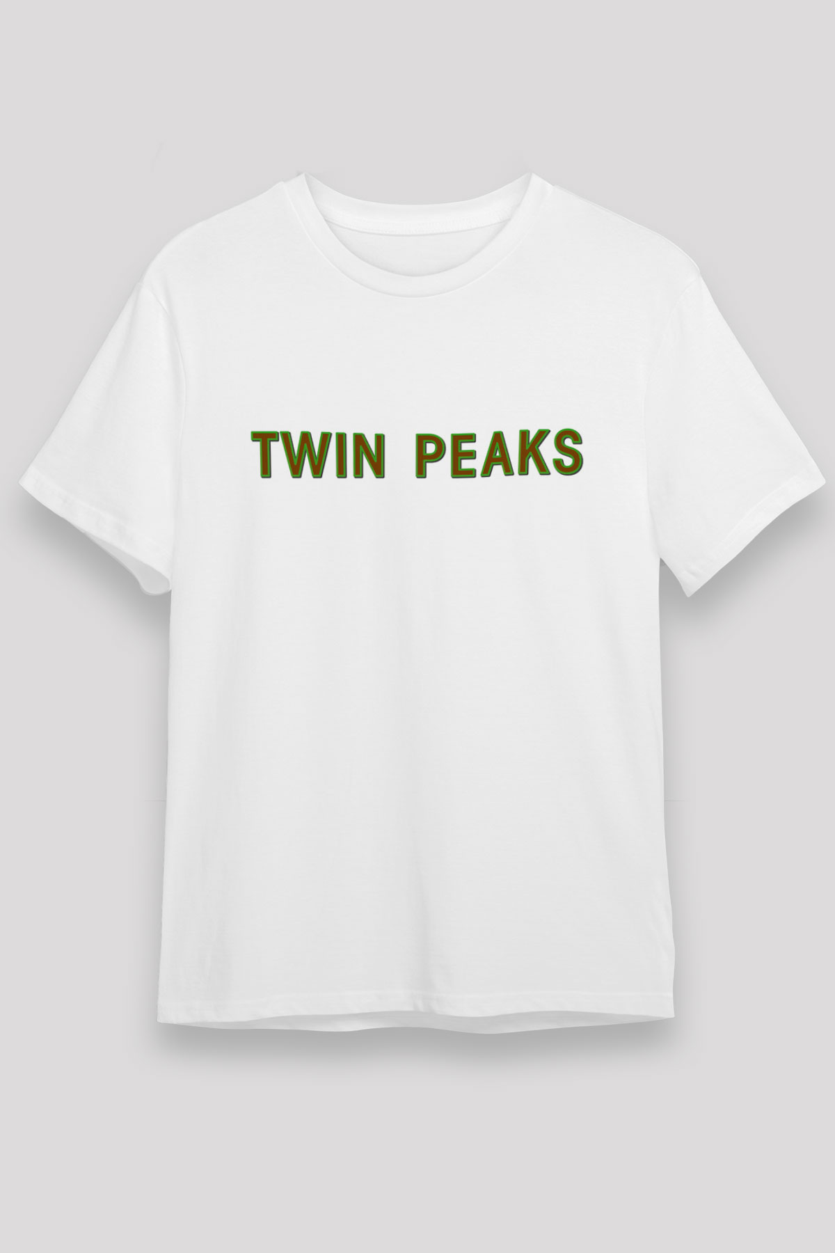 Twin Peaks Beyaz Unisex Tişört T-Shirt