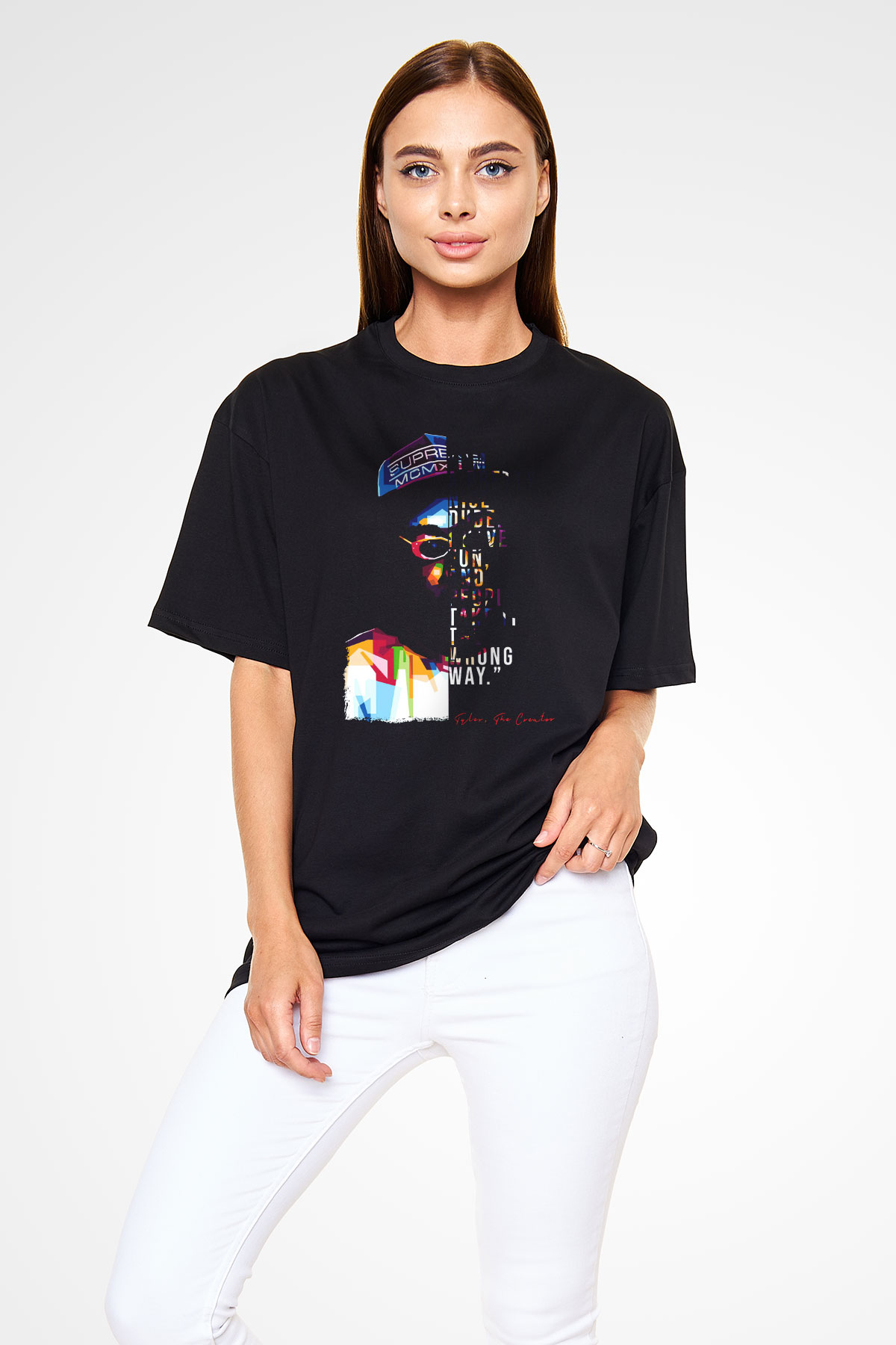 Tyler, The Creator Siyah Unisex Tişört T-Shirt - TişörtFabrikası