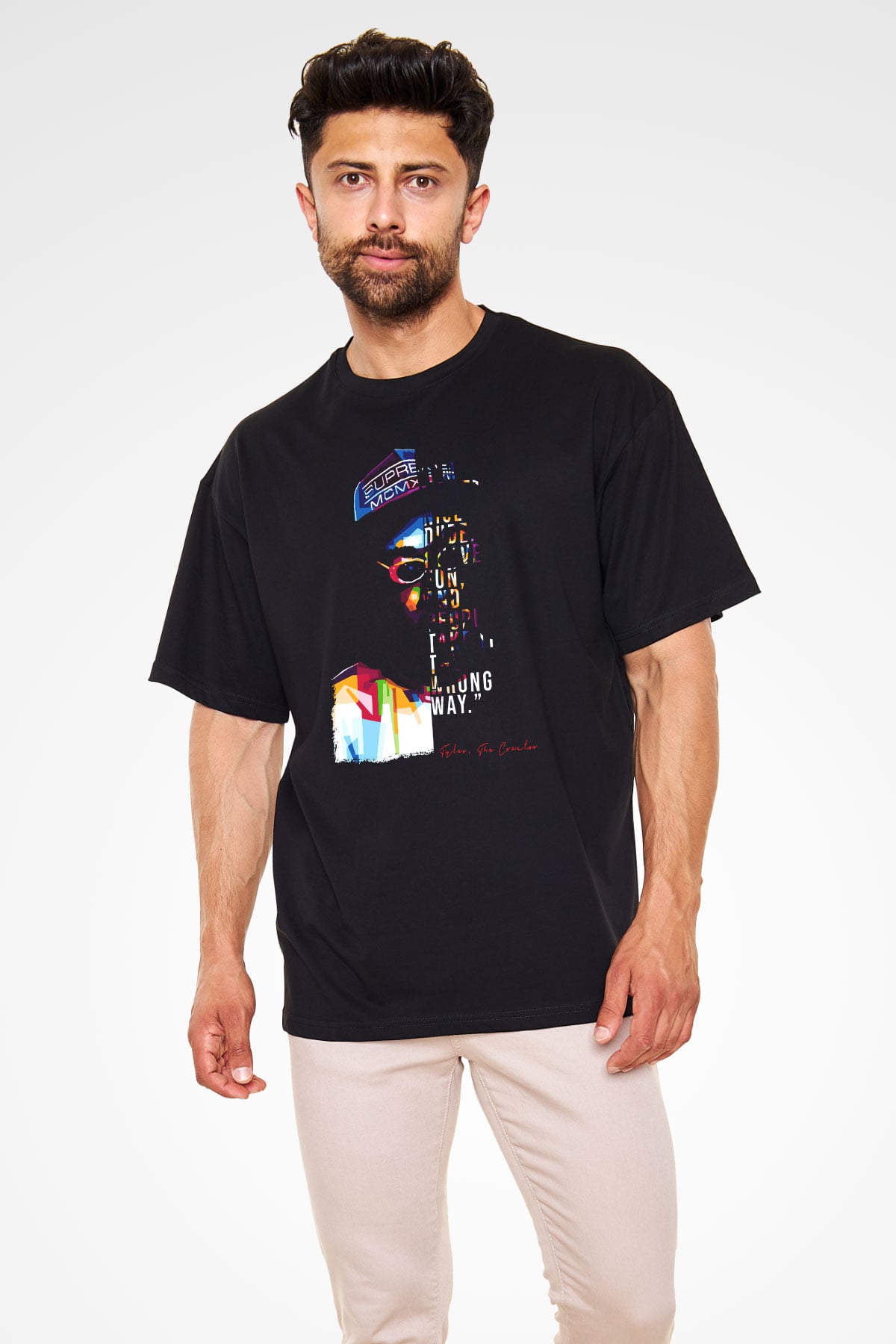 Tyler, The Creator Siyah Unisex Tişört T-Shirt - TişörtFabrikası