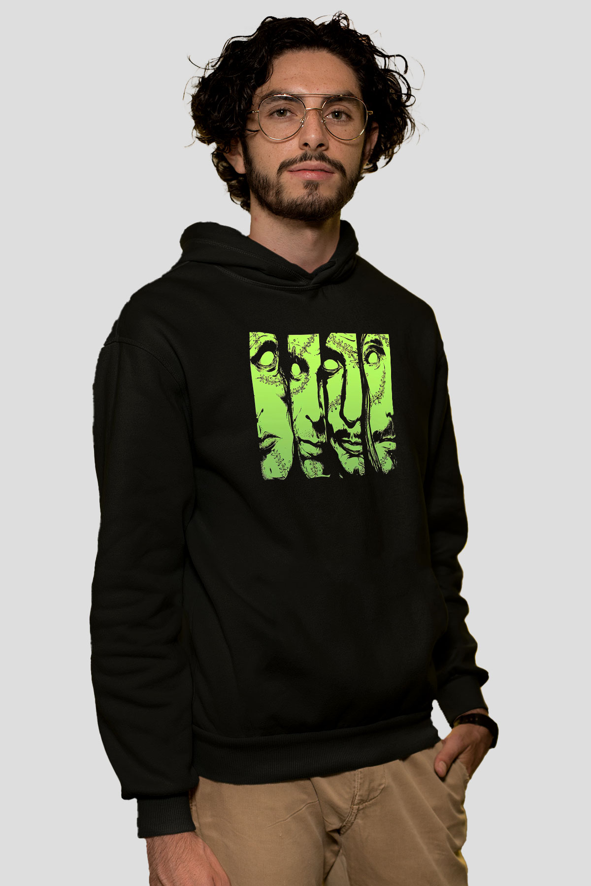 Type O Negative Siyah Unisex Kapşonlu Sweatshirt