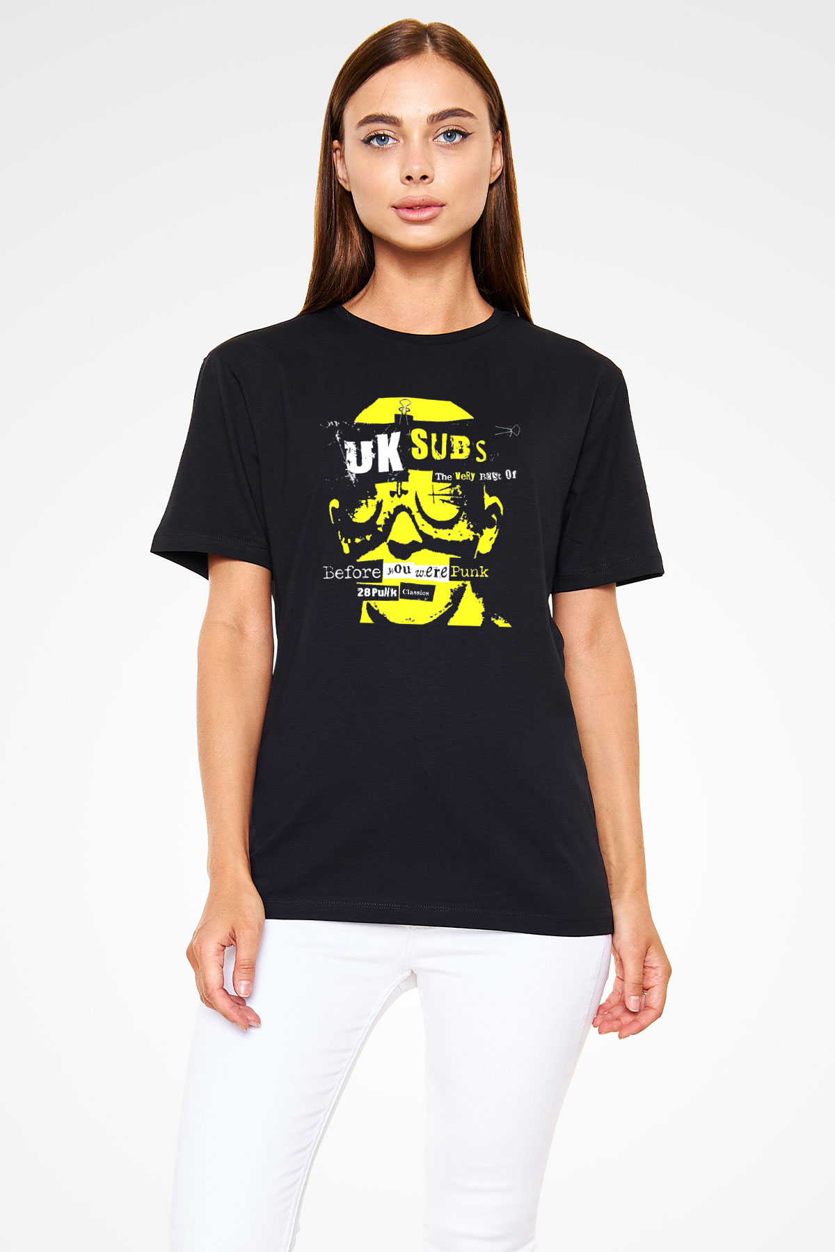 U.K. Subs Siyah Unisex Tişört T-Shirt - TişörtFabrikası