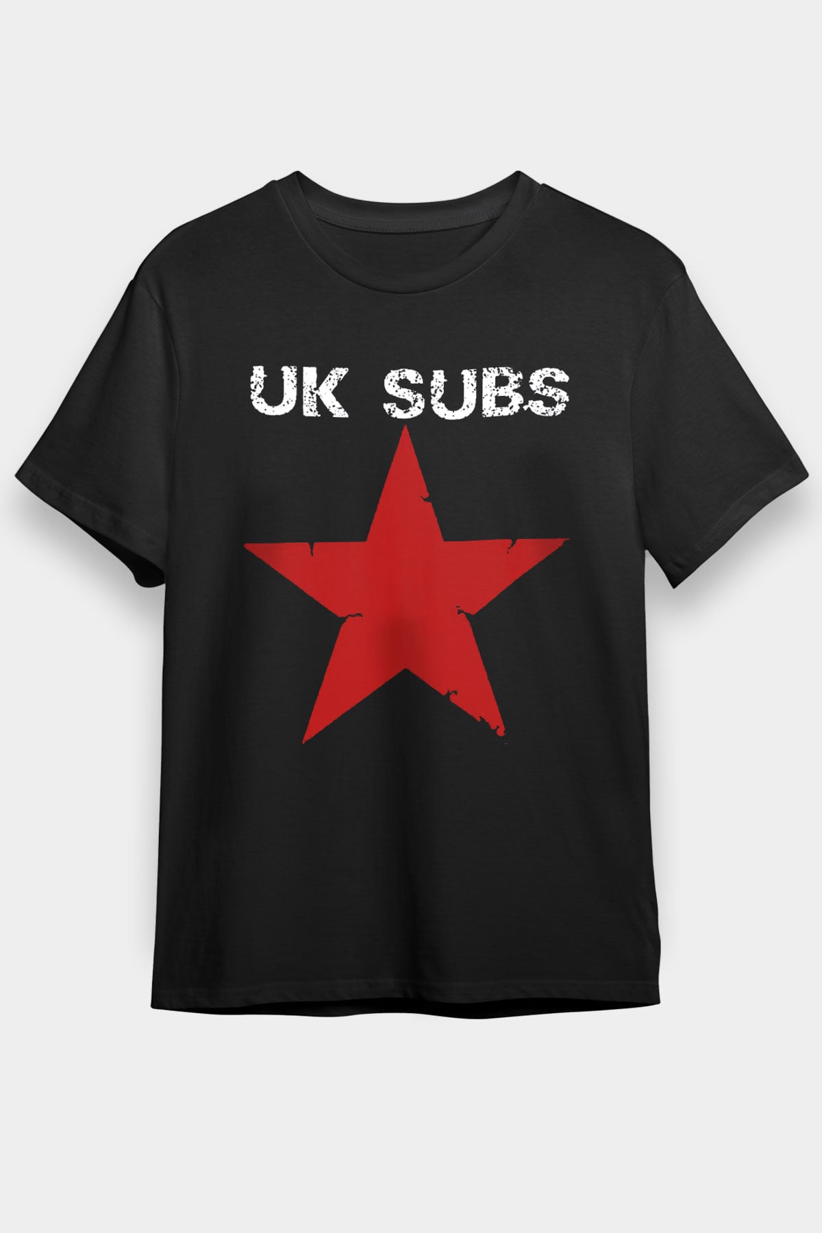 U.K. Subs Siyah Unisex Tişört T-Shirt - TişörtFabrikası