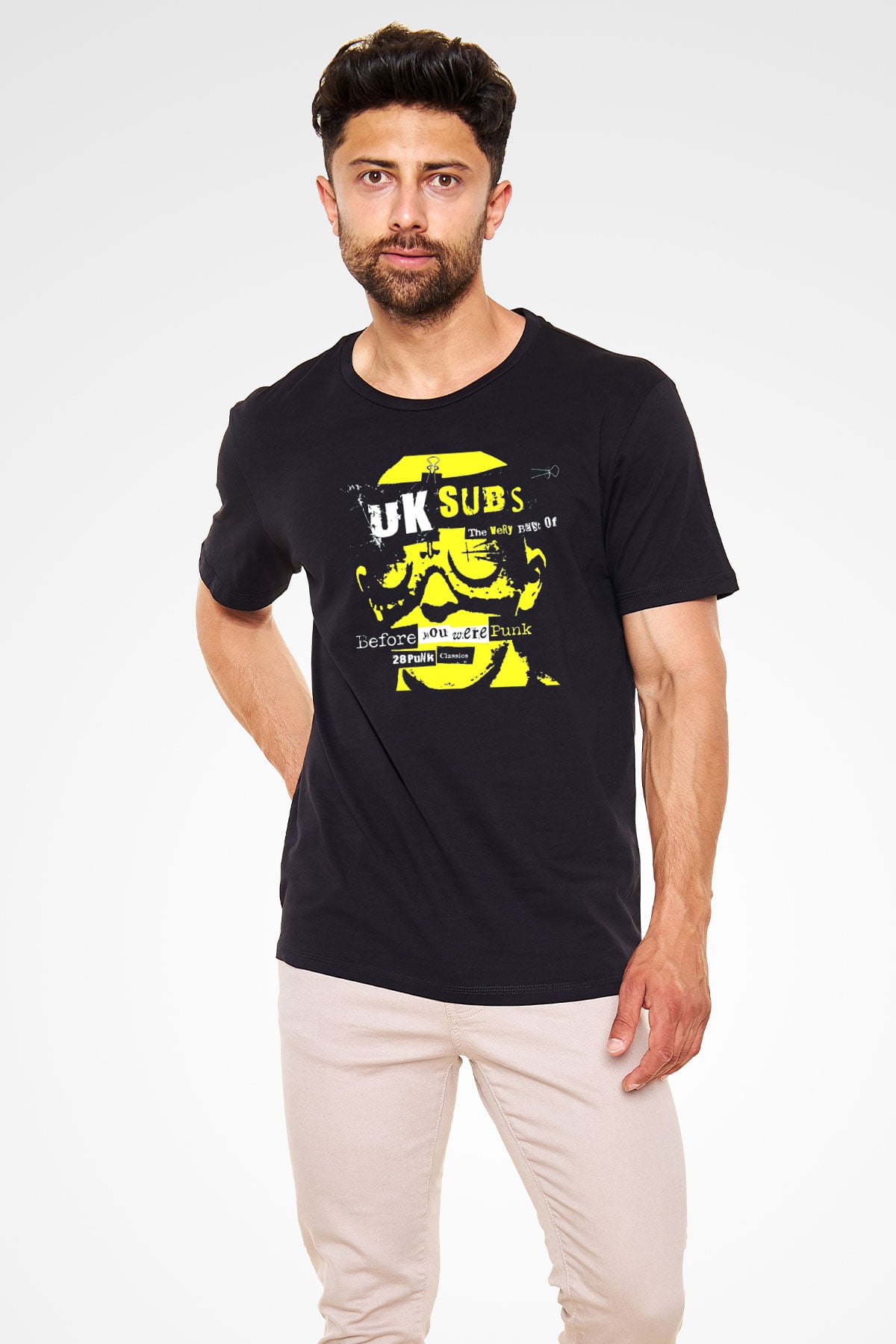 U.K. Subs Siyah Unisex Tişört T-Shirt - TişörtFabrikası
