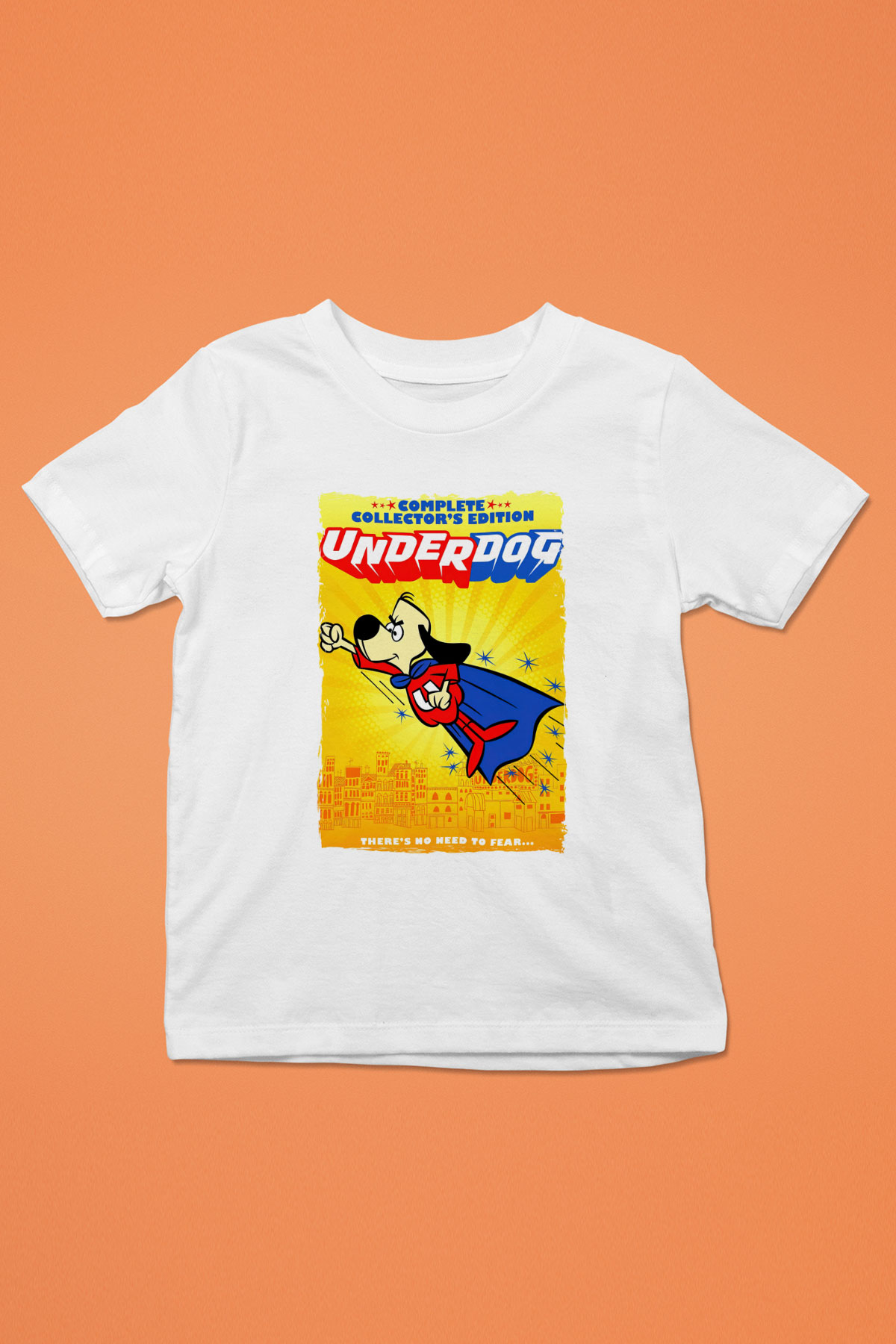 Underdog Beyaz Unisex  Çocuk Tişört