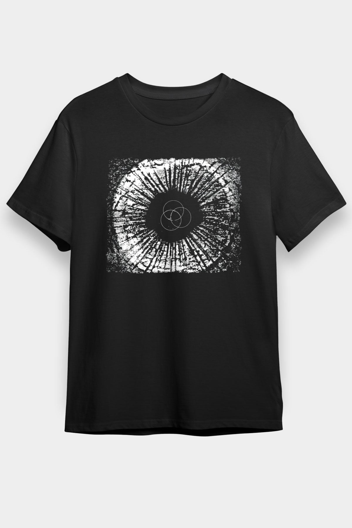 Underoath Baskılı Unisex Siyah Tişört - Tshirt