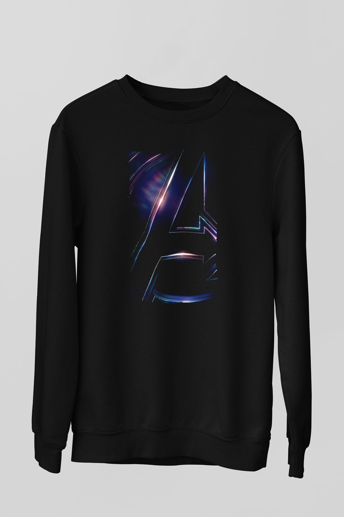 Unisex Avengers Infinity War - Sonsuzluk Savaşı Siyah Sweatshirt