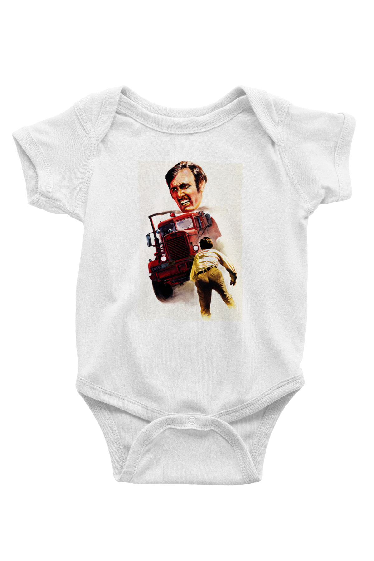 Unisex Belâ (Duel) Baskılı Bebek Body - Zıbın