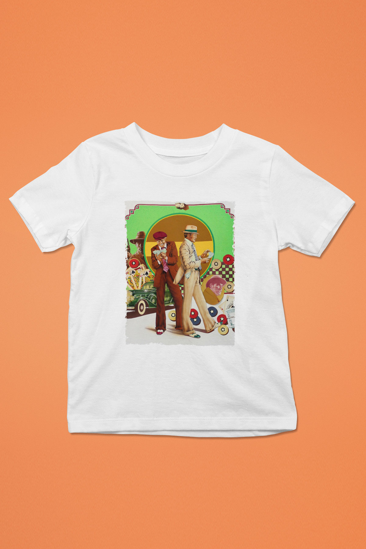 Unisex Belalılar (The Sting) Baskılı Beyaz Çocuk Tshirt