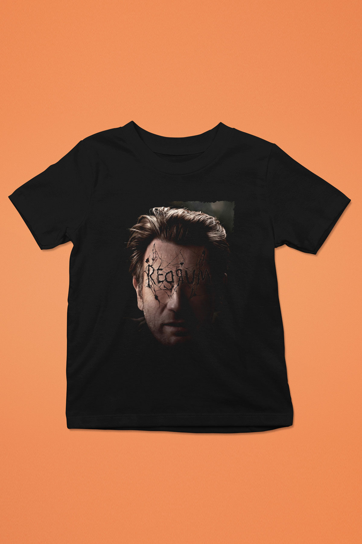 Unisex Doktor Uyku (Doctor Sleep) Baskılı Siyah Çocuk Tshirt