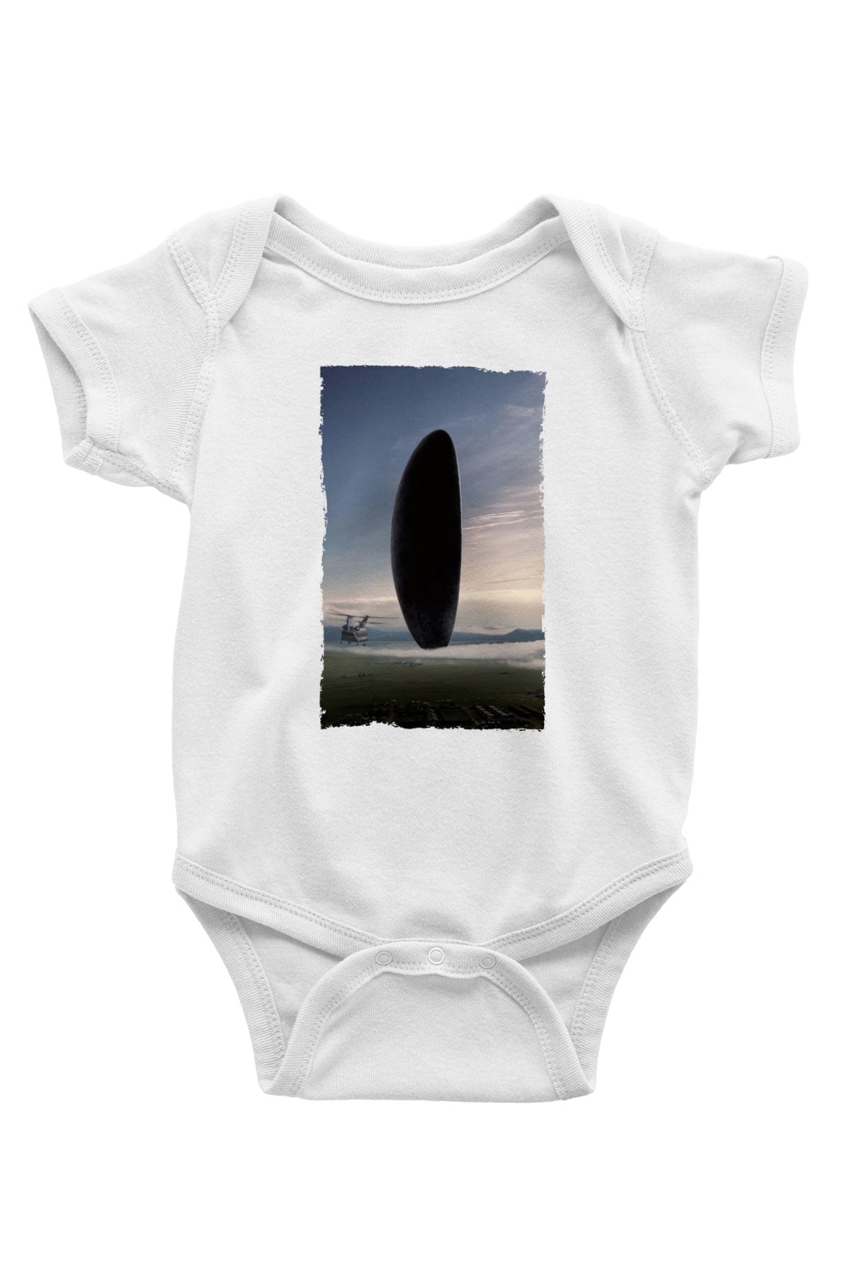 Unisex Geliş Arrival Baskılı Bebek Body - Zıbın