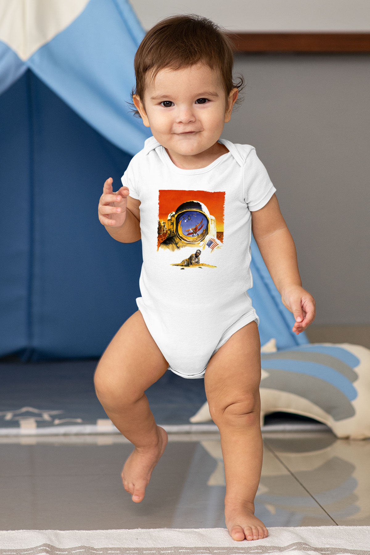 Unisex Hükmedenler - Capricorn Baskılı Bebek Body - Zıbın