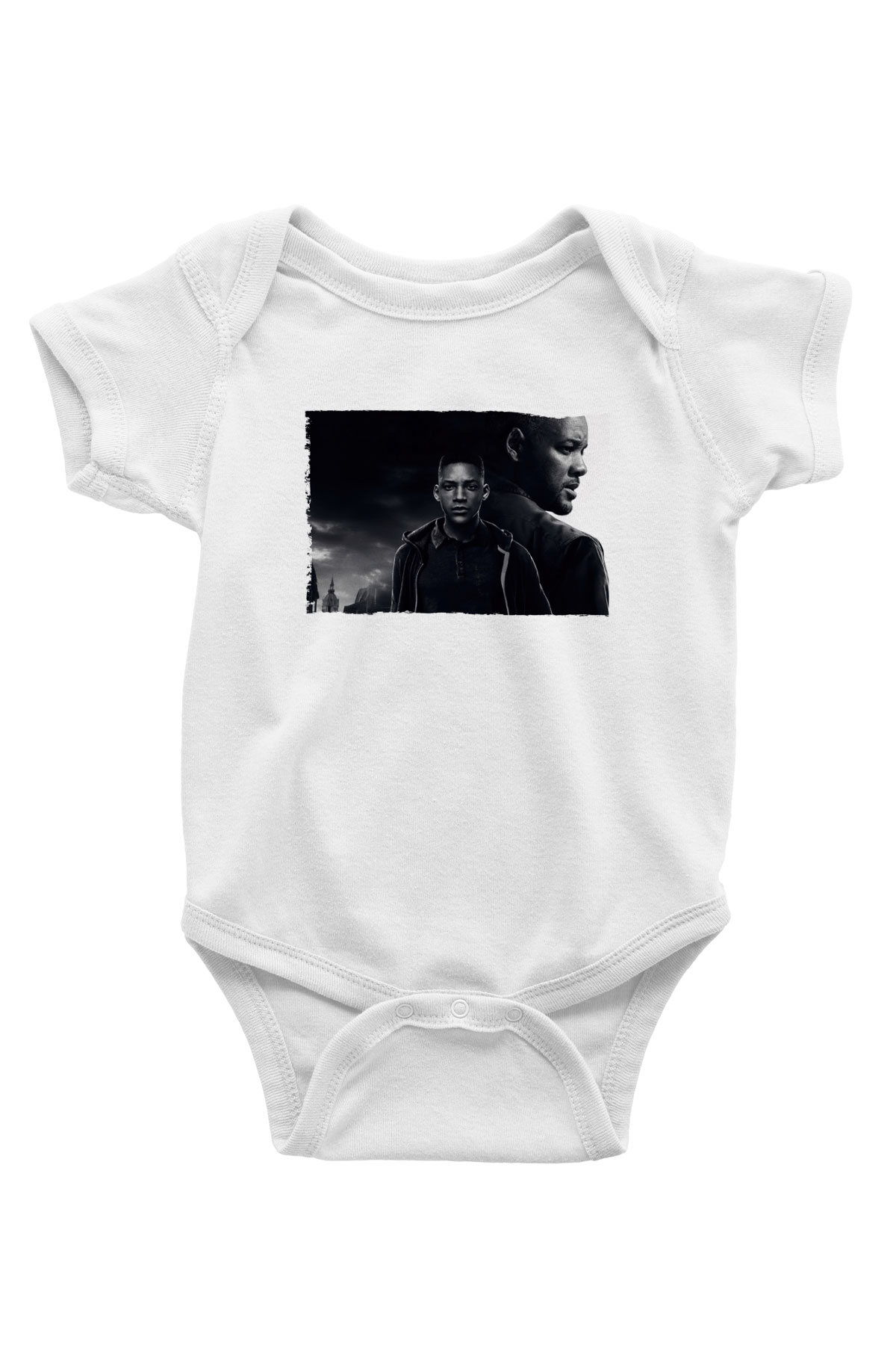 Unisex İkizler Projesi (Gemini Man) Baskılı Bebek Body - Zıbın