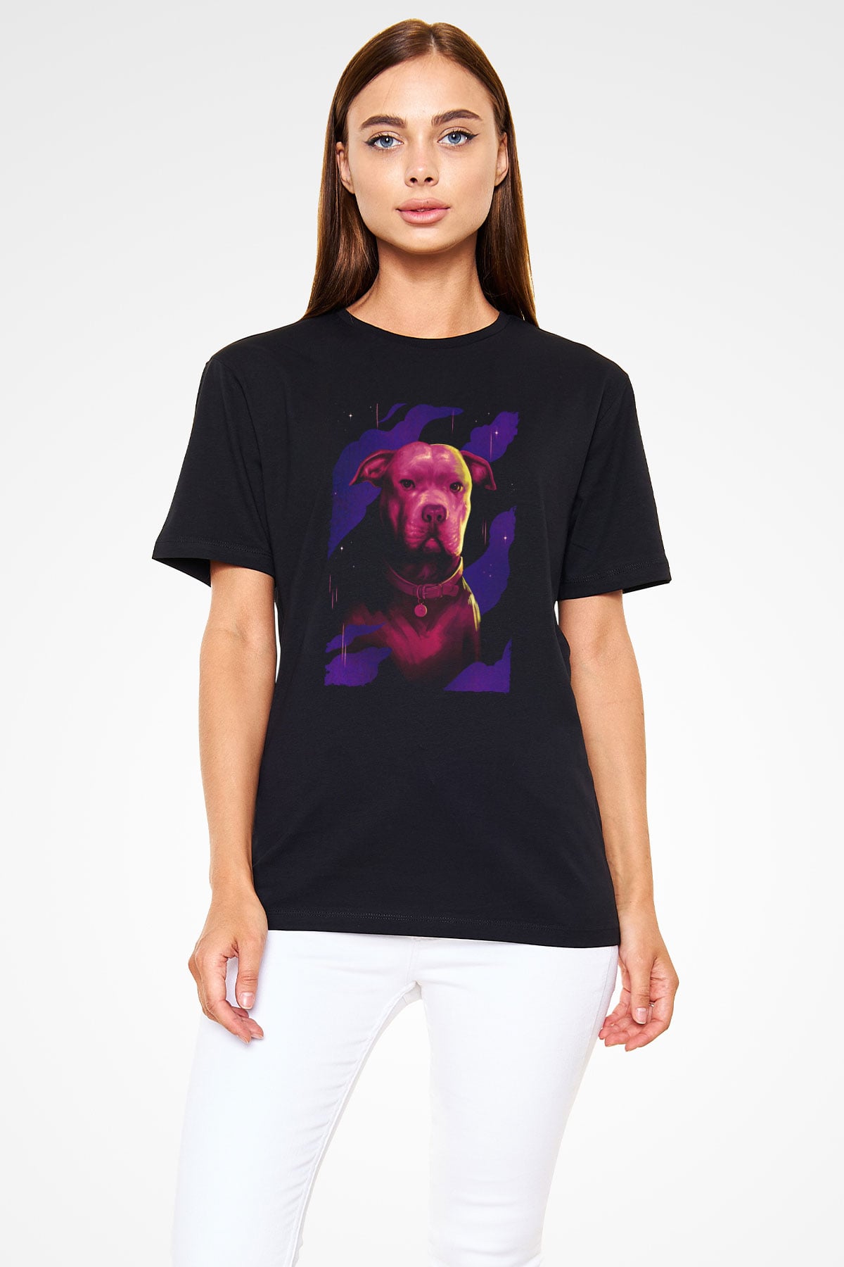 Unisex John Wick Serisi (John Wick) Baskılı Siyah Unisex T-Shirt