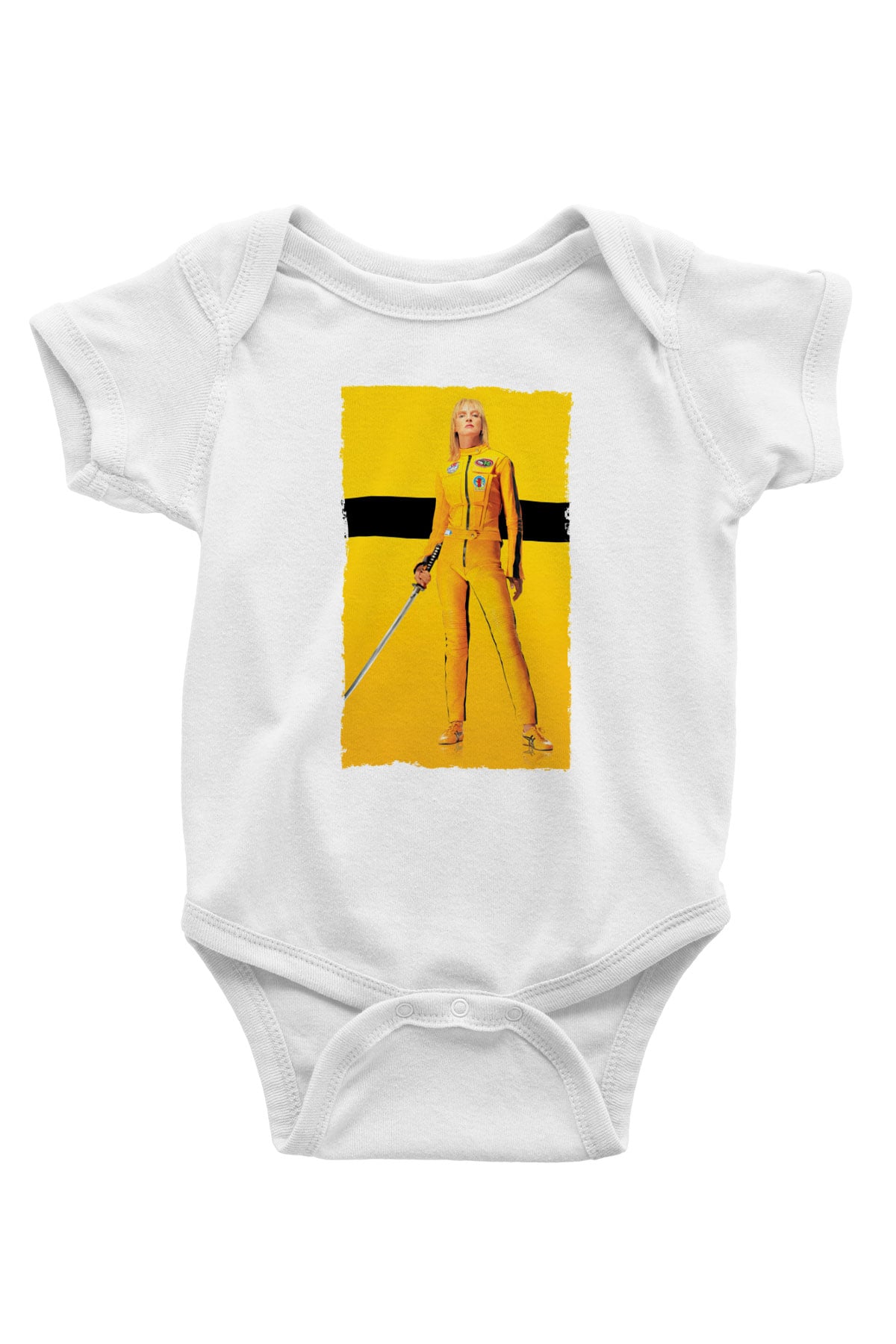 Unisex Kill Bill Baskılı Bebek Body - Zıbın