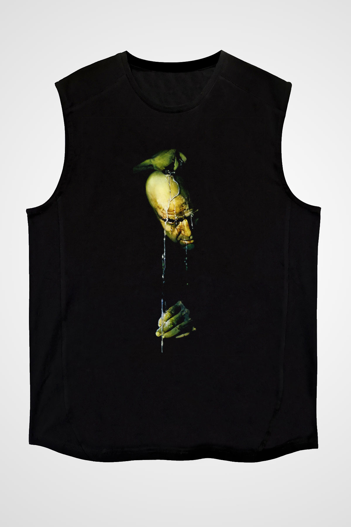 Unisex Kıyamet (Apocalypse Now) Baskılı Siyah Kolsuz Tshirt