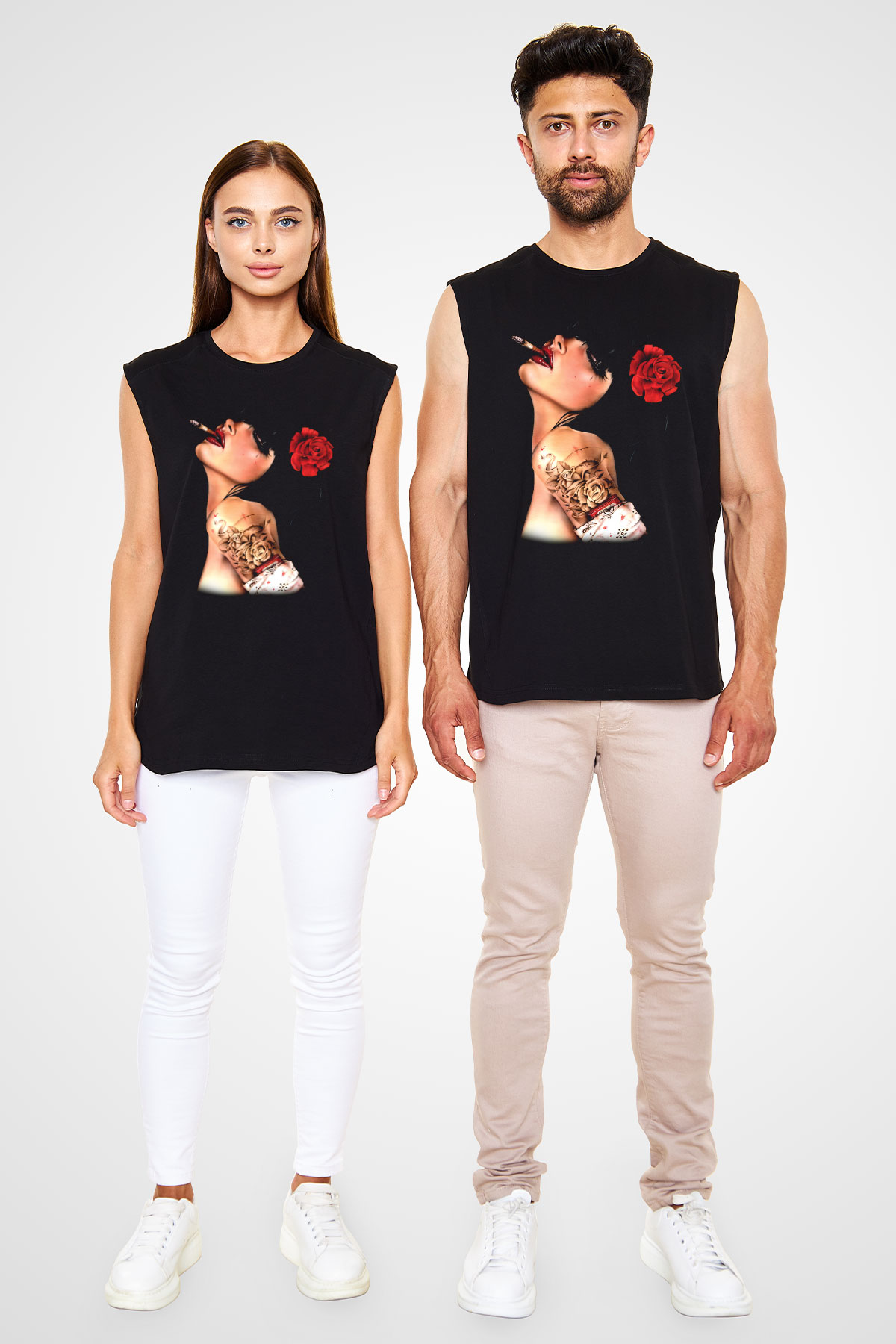 Unisex Kolsuz Tişört TSR129