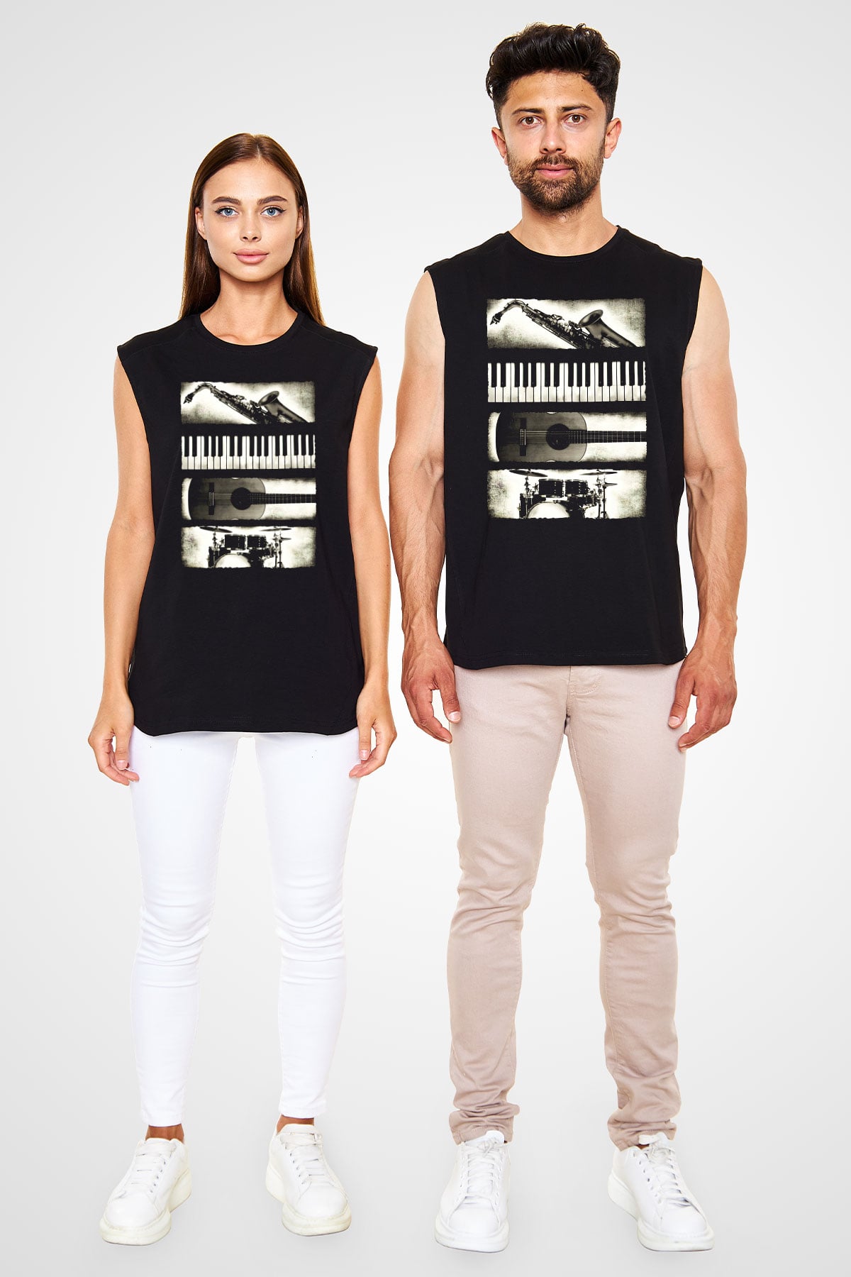 Unisex Kolsuz Tişört TSR160