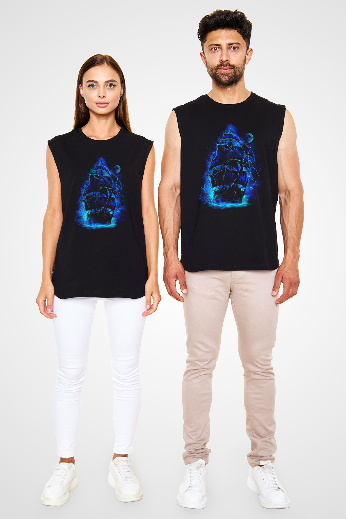 Unisex Kolsuz Tişört TSR226