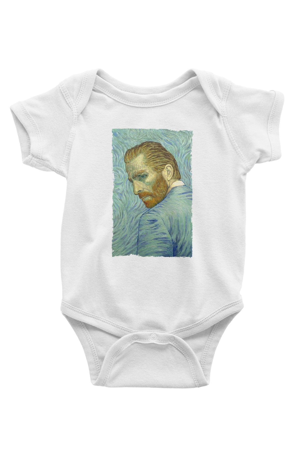 Unisex Loving Vincent Baskılı Bebek Body - Zıbın