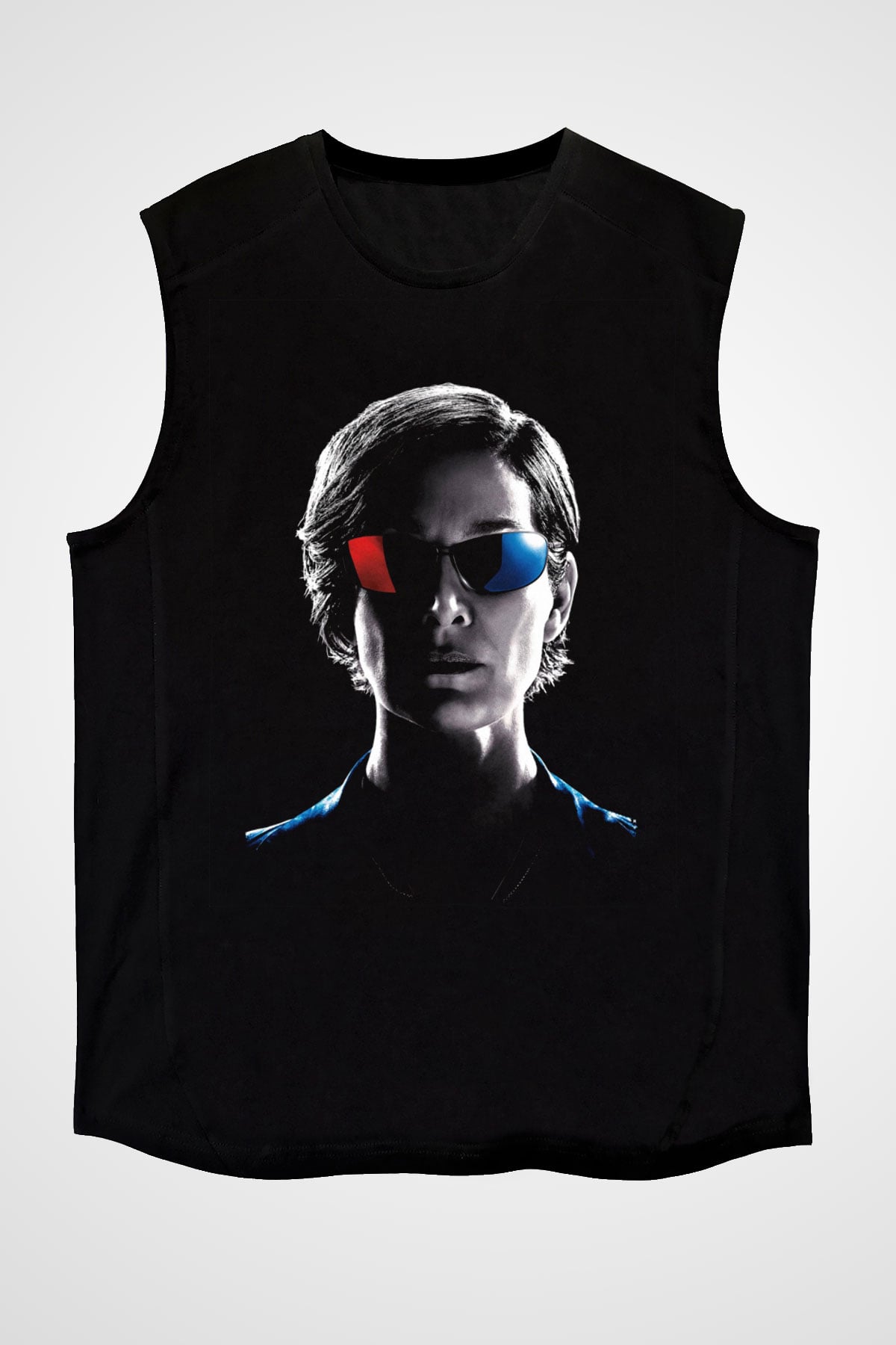 Unisex Matrix Resurrections (The Matrix Resurrections) Baskılı Siyah Kolsuz Tshirt