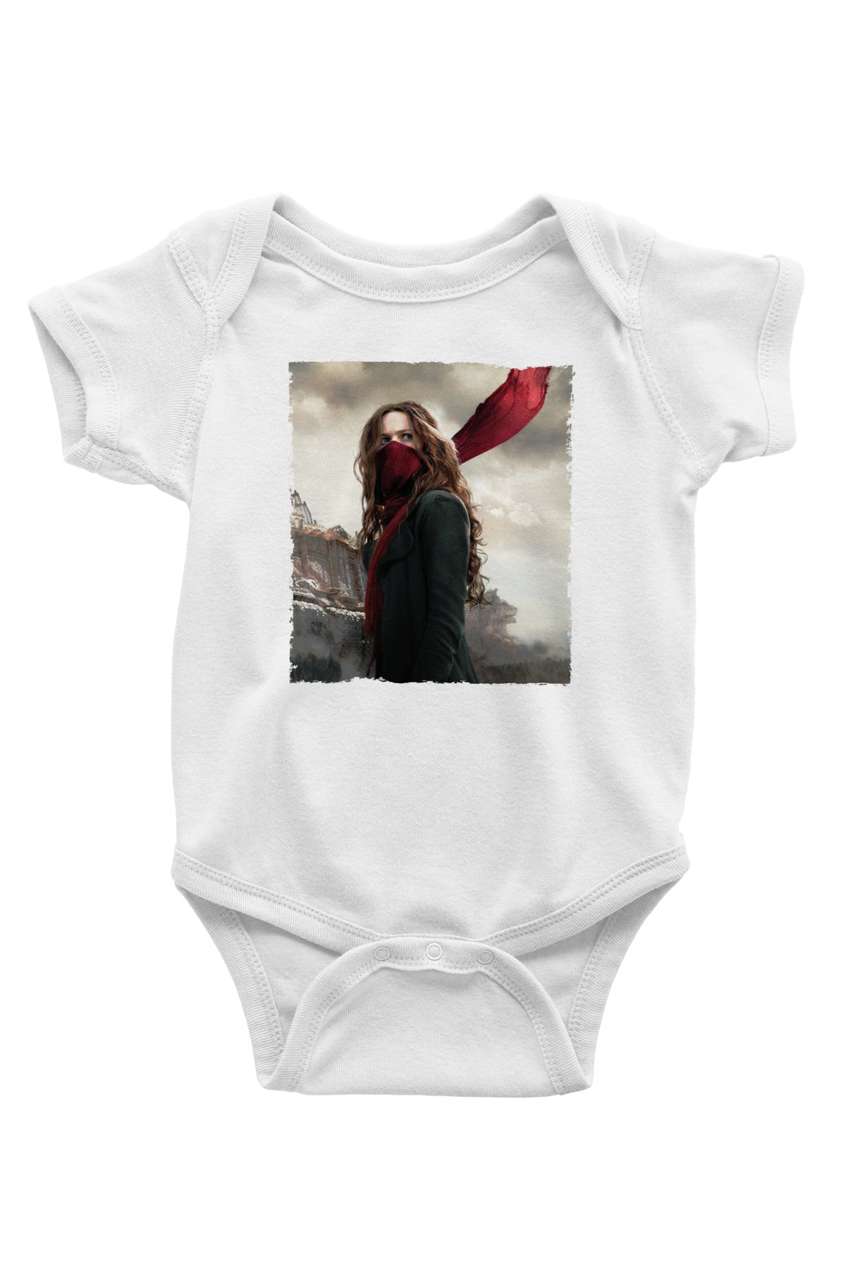 Unisex Ölümcül Makineler (Mortal Engines) Baskılı Bebek Body - Zıbın