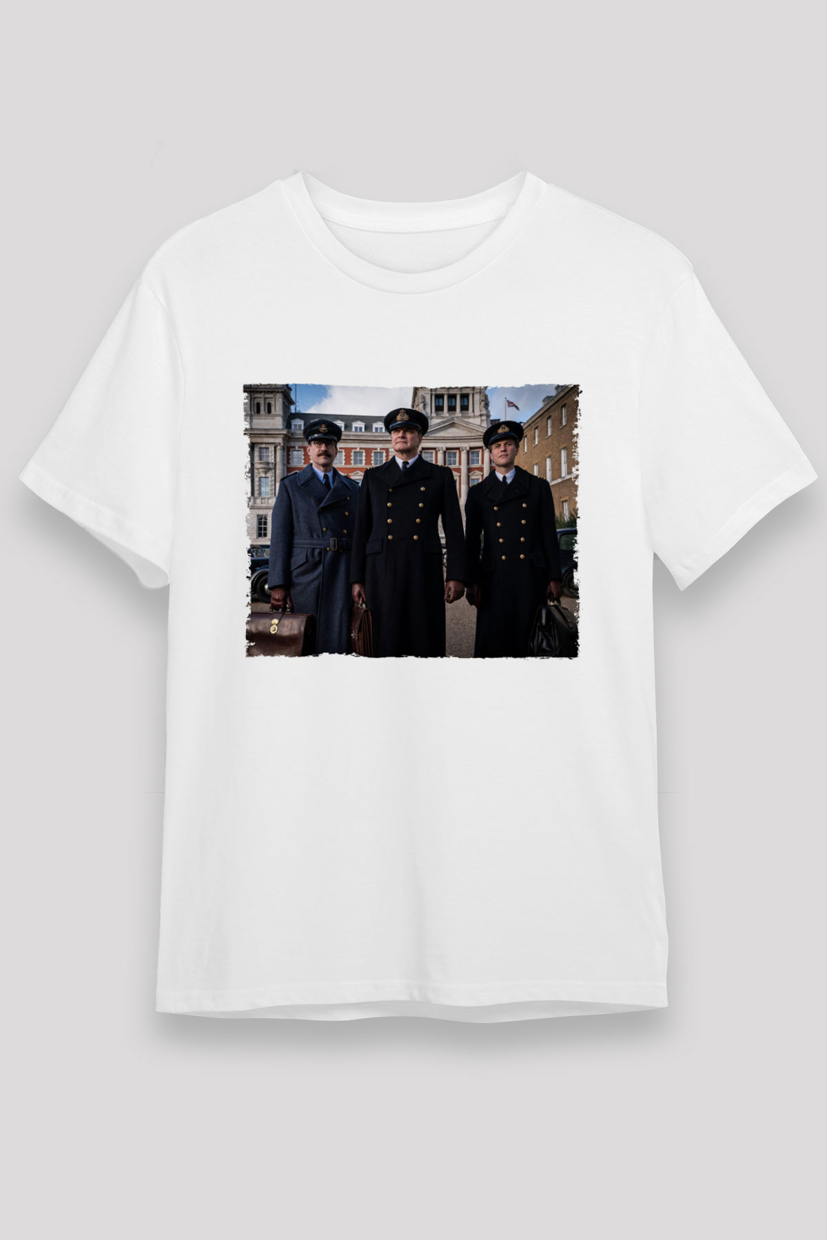 Unisex Operation Mincemeat Baskılı Beyaz Tshirt