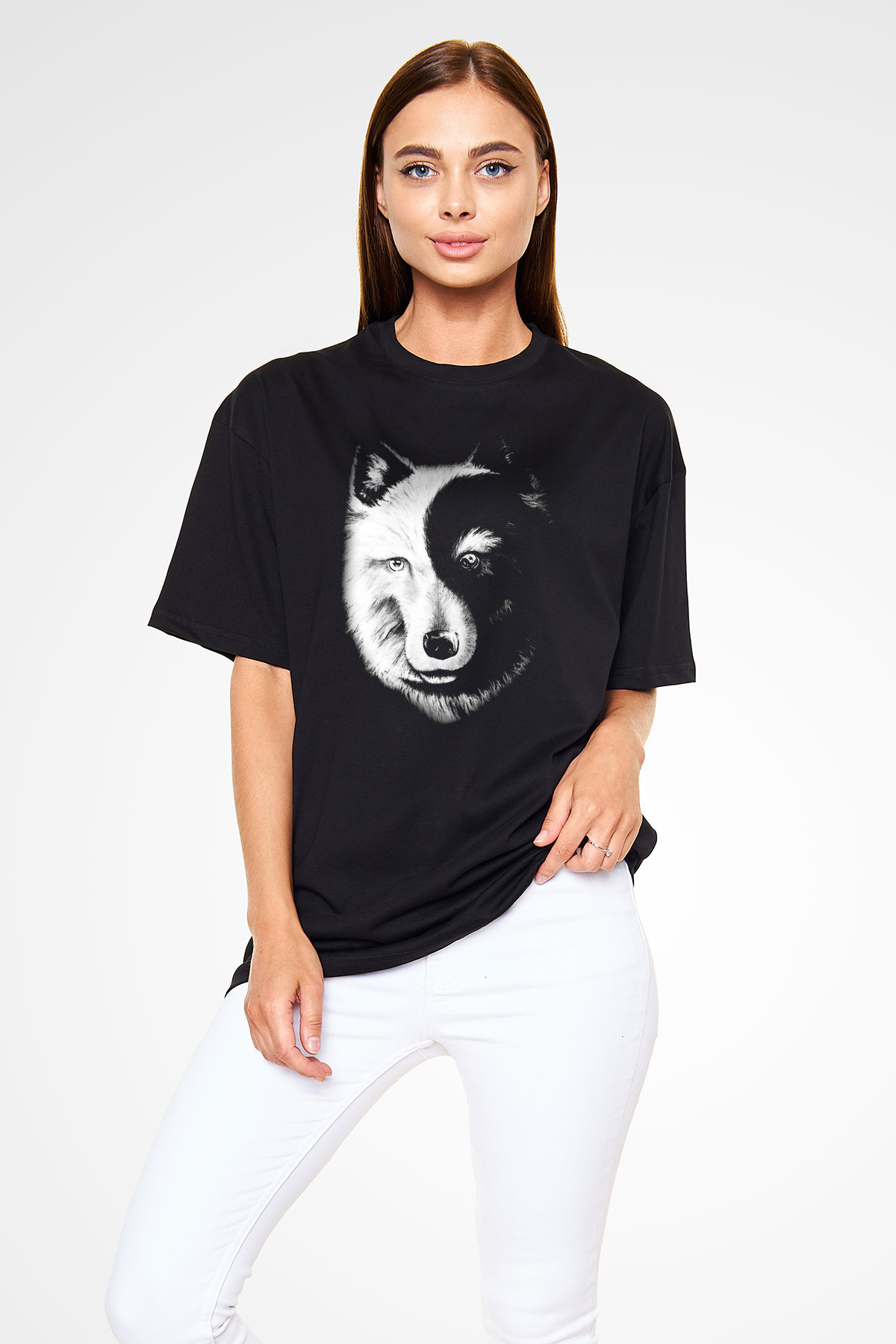 Unisex Oversize Tişört TSR496