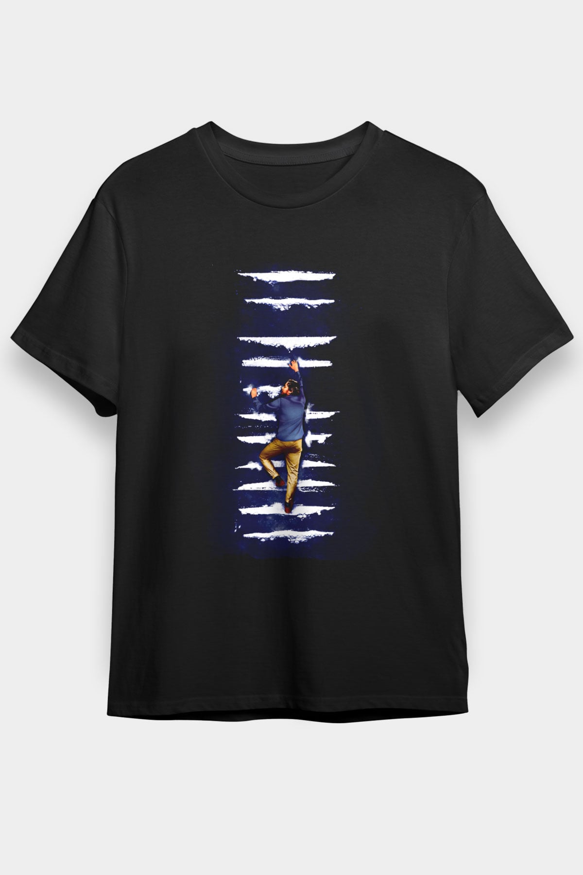 Unisex Pislik (Filth) Baskılı Siyah Tshirt