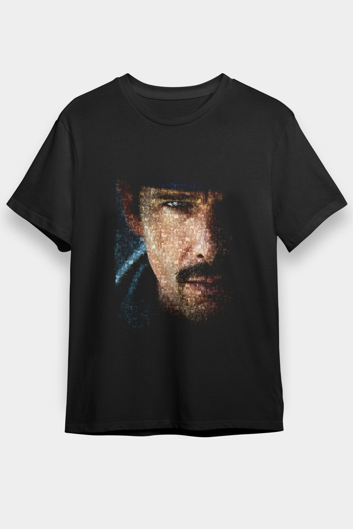 Unisex Predestination (Kader) (Predestination) Baskılı Siyah T-Shirt