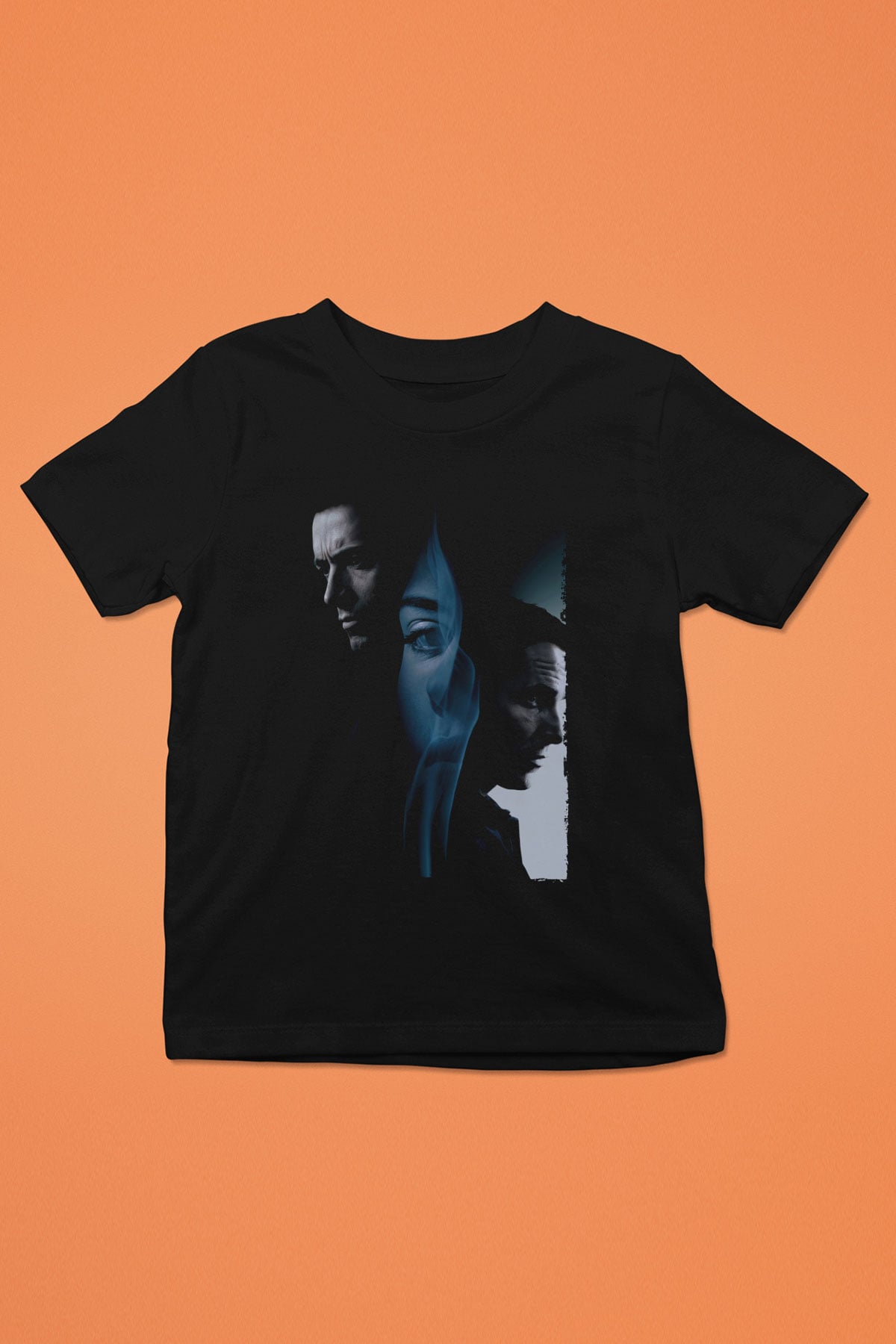 Unisex Prestij (The Prestige) Baskılı Siyah Çocuk Tshirt