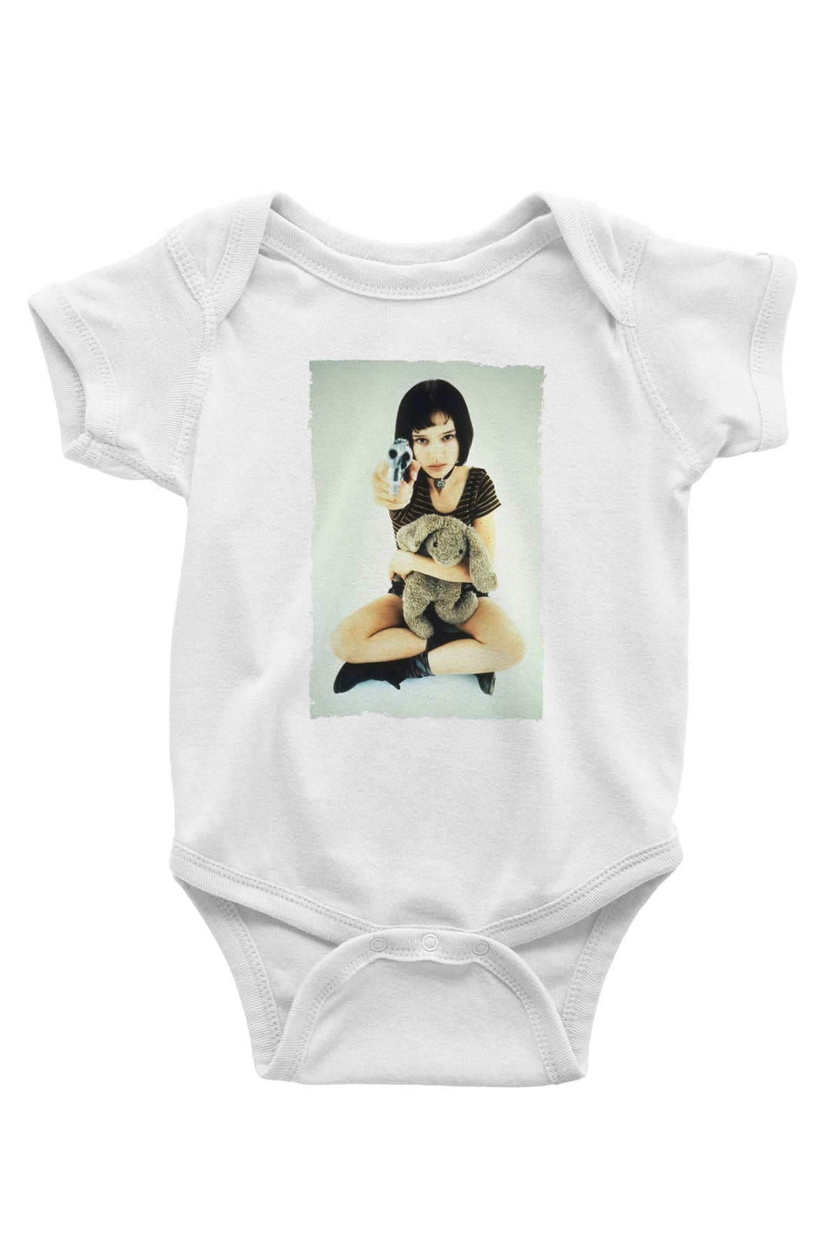 Unisex Sevginin Gücü (Leon The Professional) Baskılı Bebek Body - Zıbın