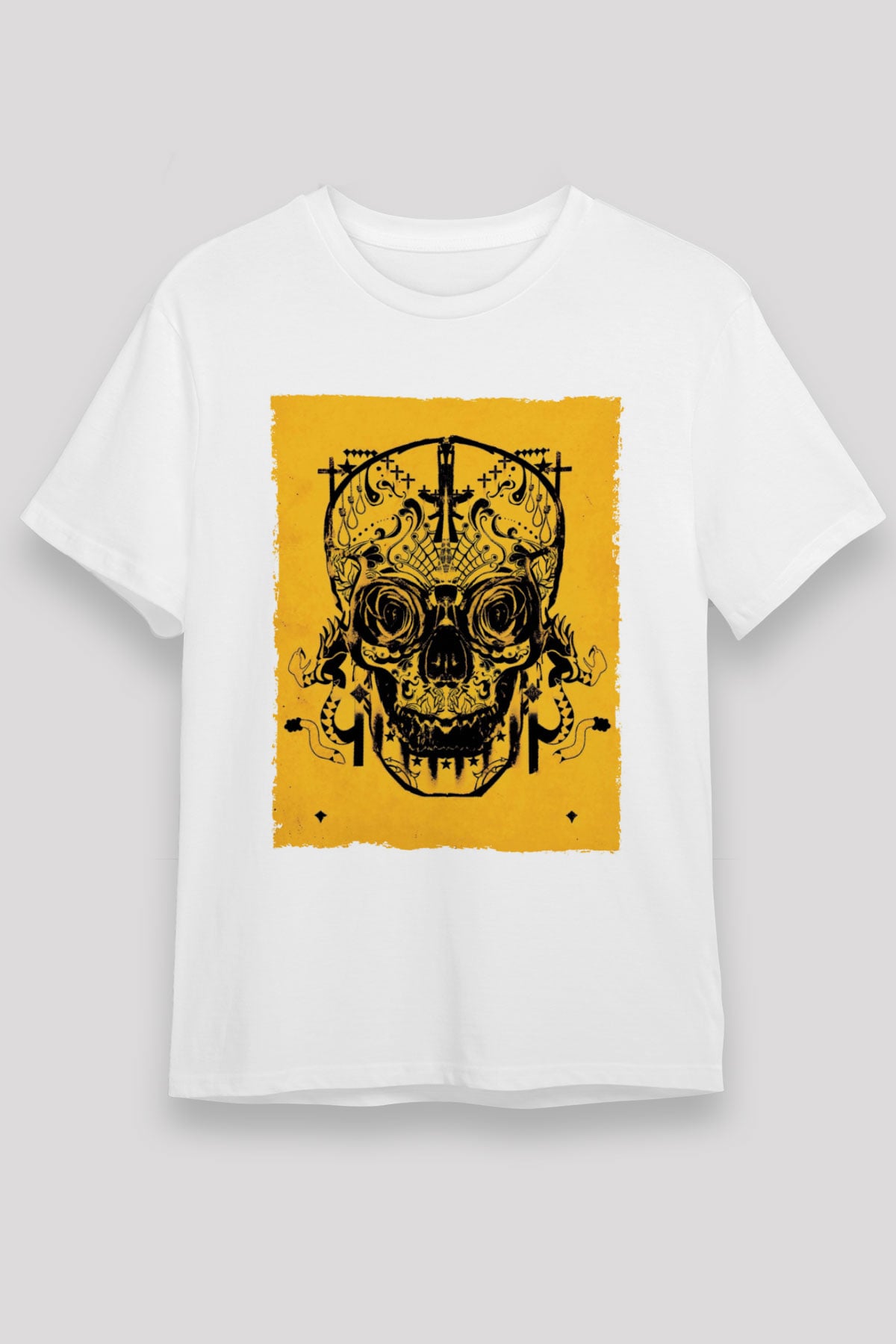 Unisex Sicario Baskılı Beyaz Tshirt