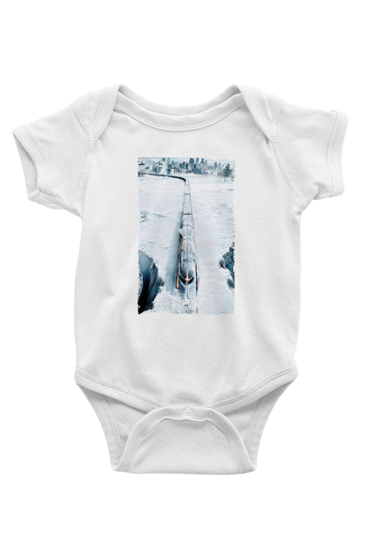 Unisex Snowpiercer Baskılı Bebek Body - Zıbın