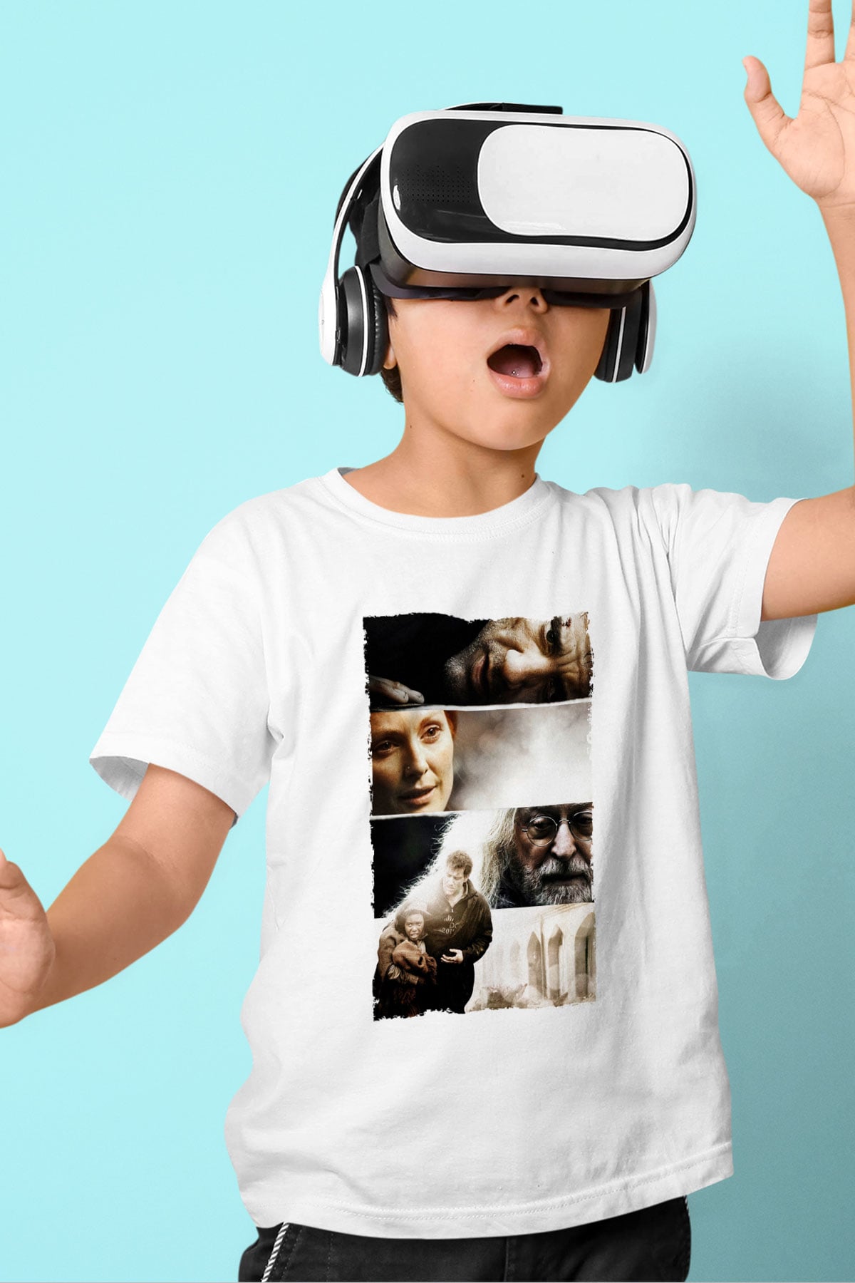Unisex Son Umut - Children of Men Baskılı Beyaz Çocuk Tişört