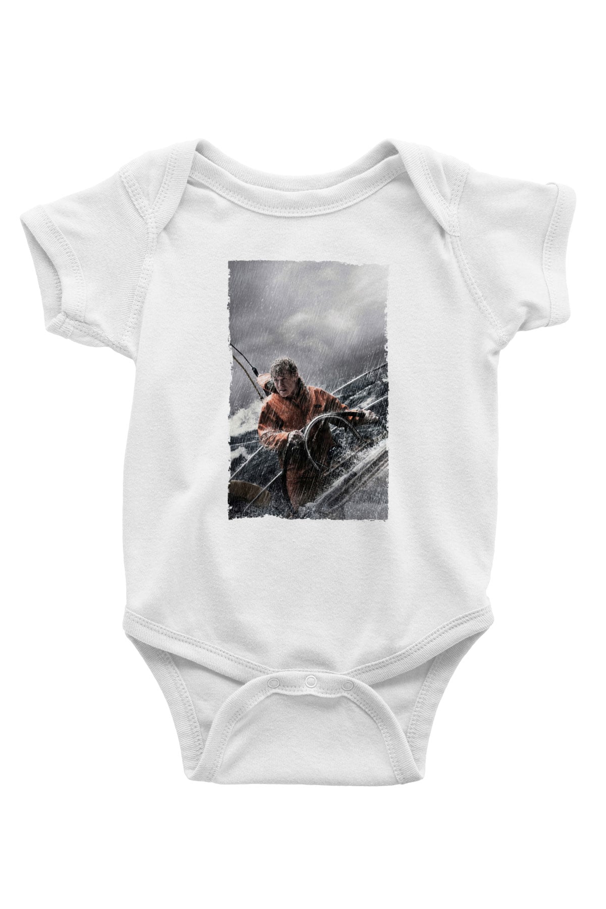 Unisex Sona Doğru - All Is Lost Baskılı Bebek Body - Zıbın