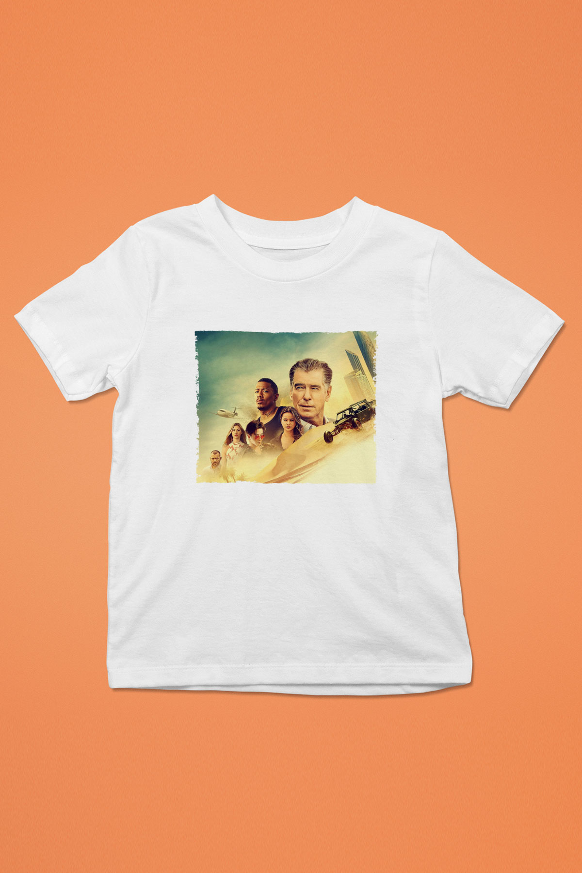 Unisex The Misfits Baskılı Beyaz Çocuk Tişört