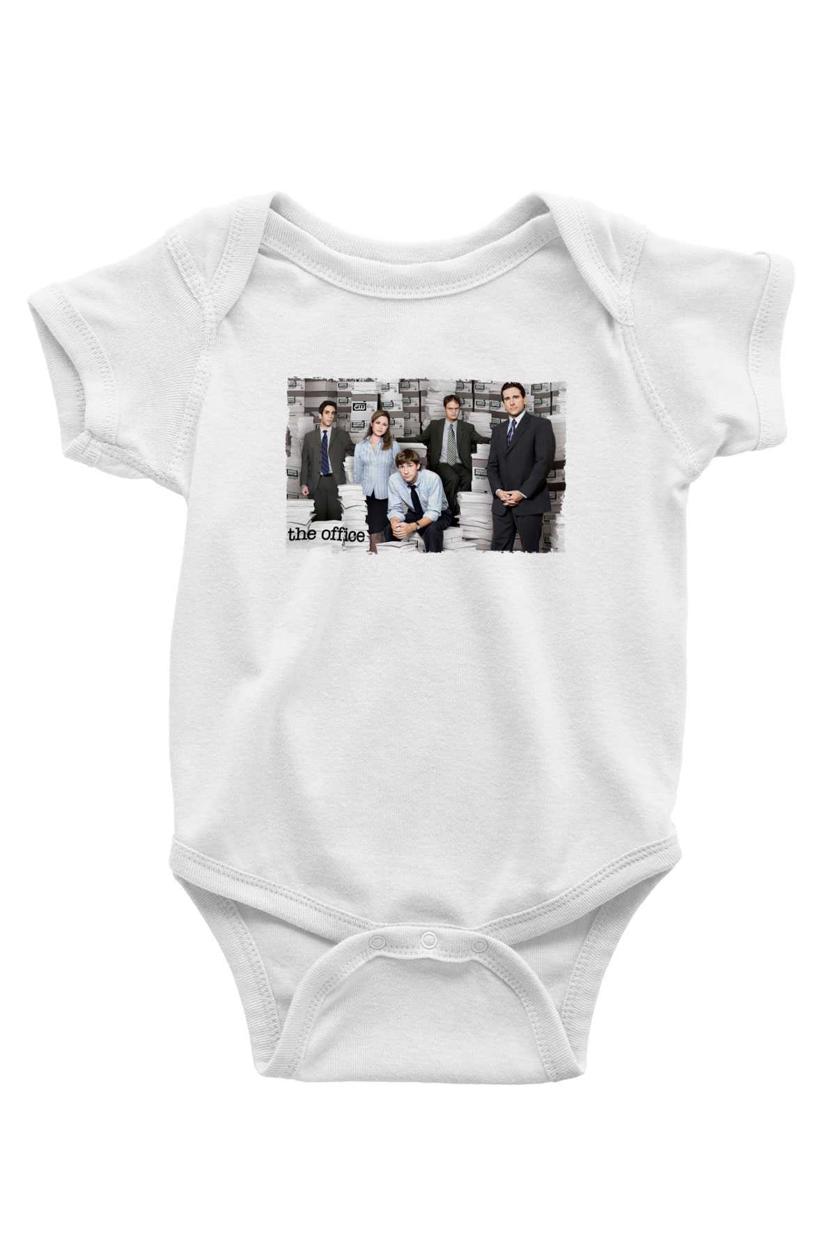 Unisex The Office Baskılı Bebek Body - Zıbın
