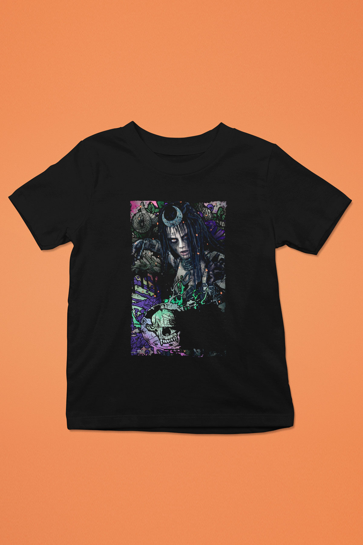 Unisex The Suicide Squad İntihar Timi (The Suicide Squad) Baskılı Siyah Çocuk Unisex Tişört