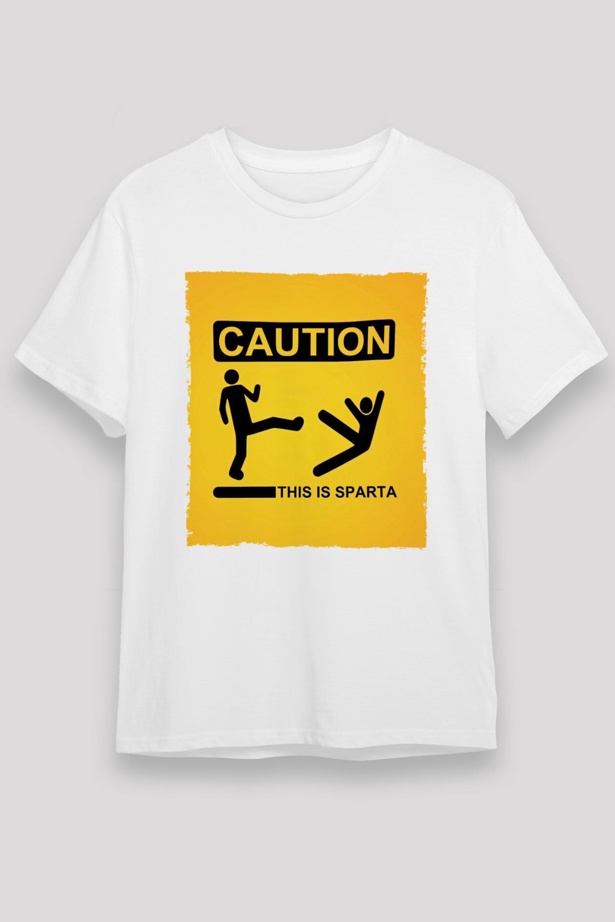 Unisex This is Sparta Baskılı Beyaz Tshirt