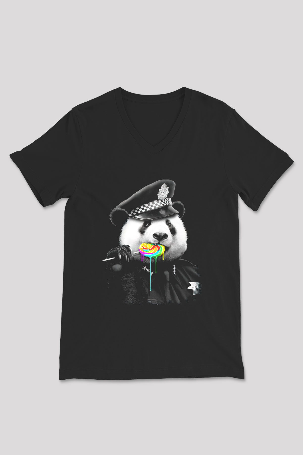 Unisex V Yaka Tişört TSR106