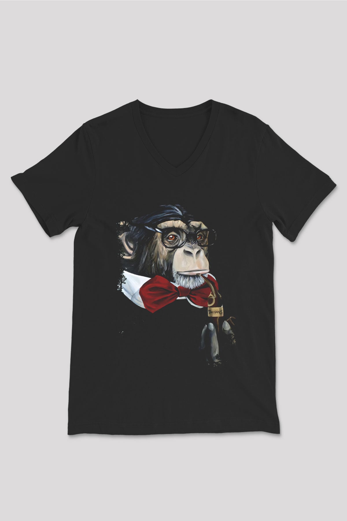 Unisex V Yaka Tişört TSR14